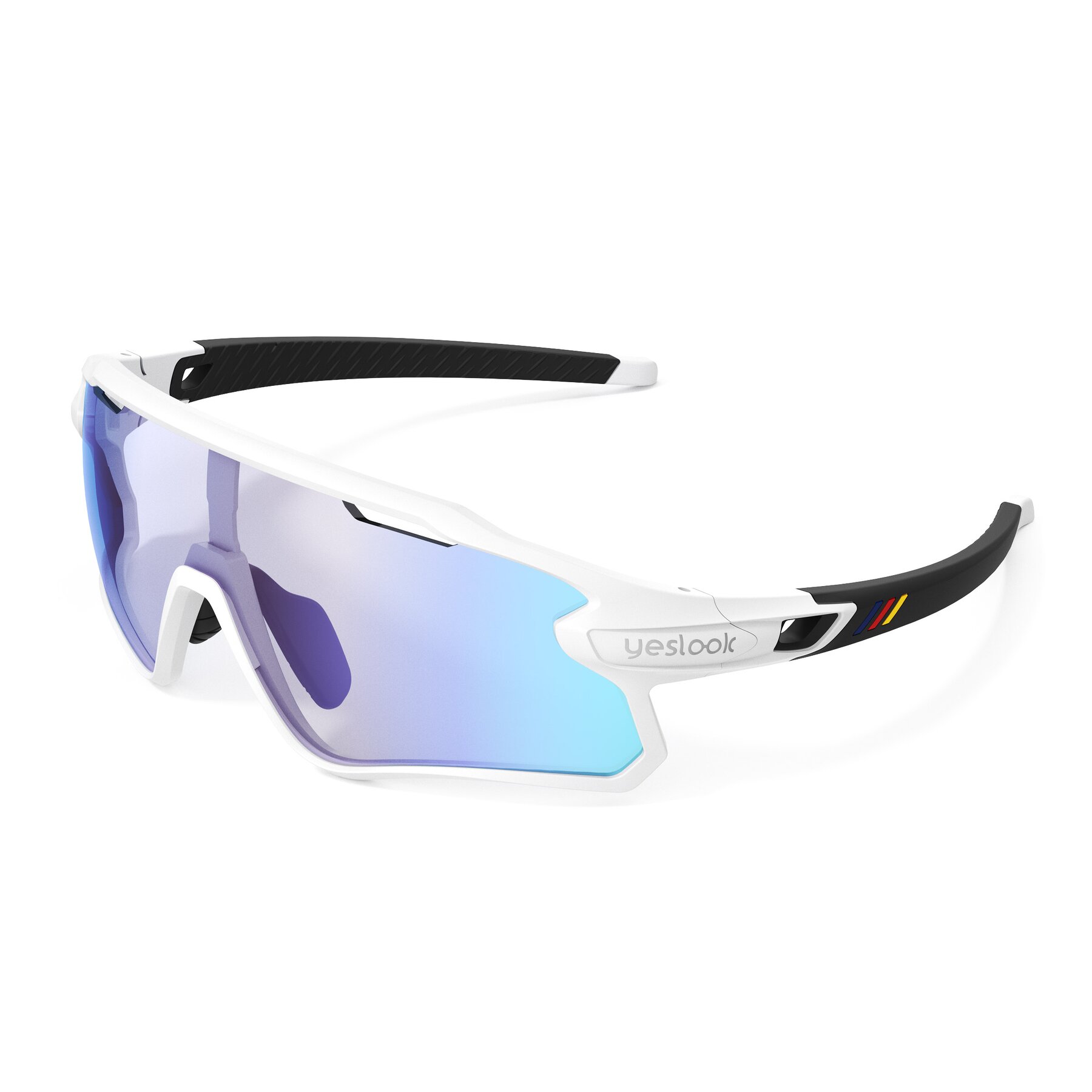 Side view of Talon XF with Photochromic Mirrored Lenses