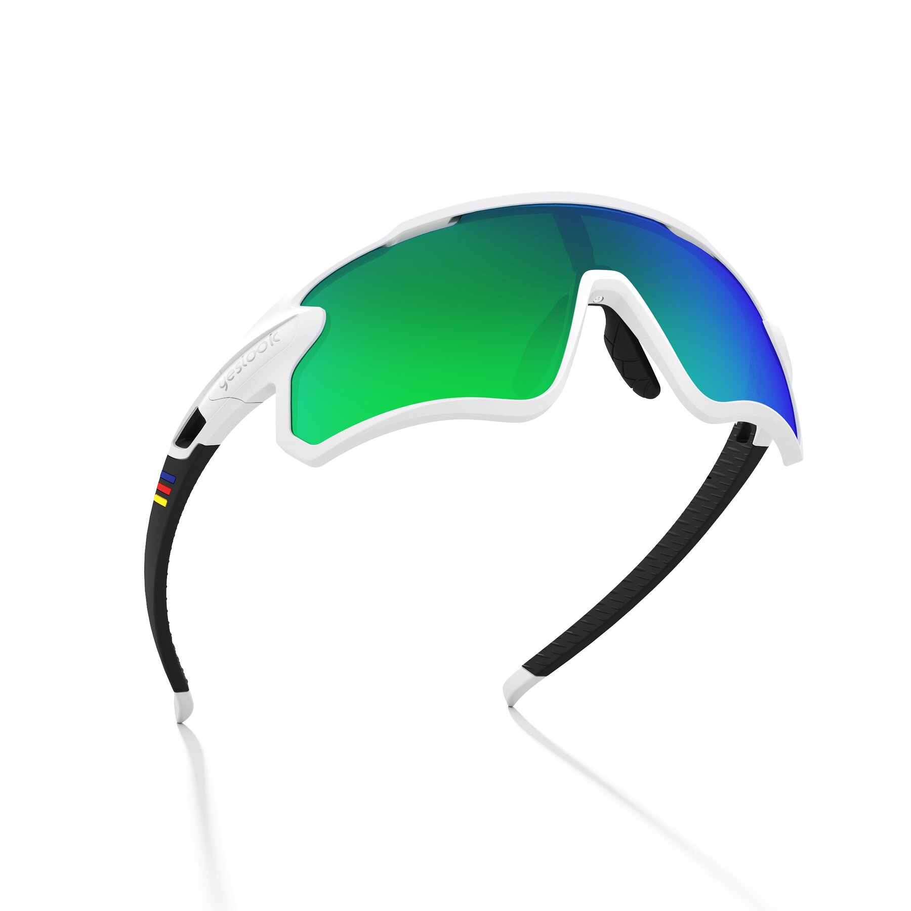 Three-quarter view of Talon XF with Polarized Mirrored Lenses