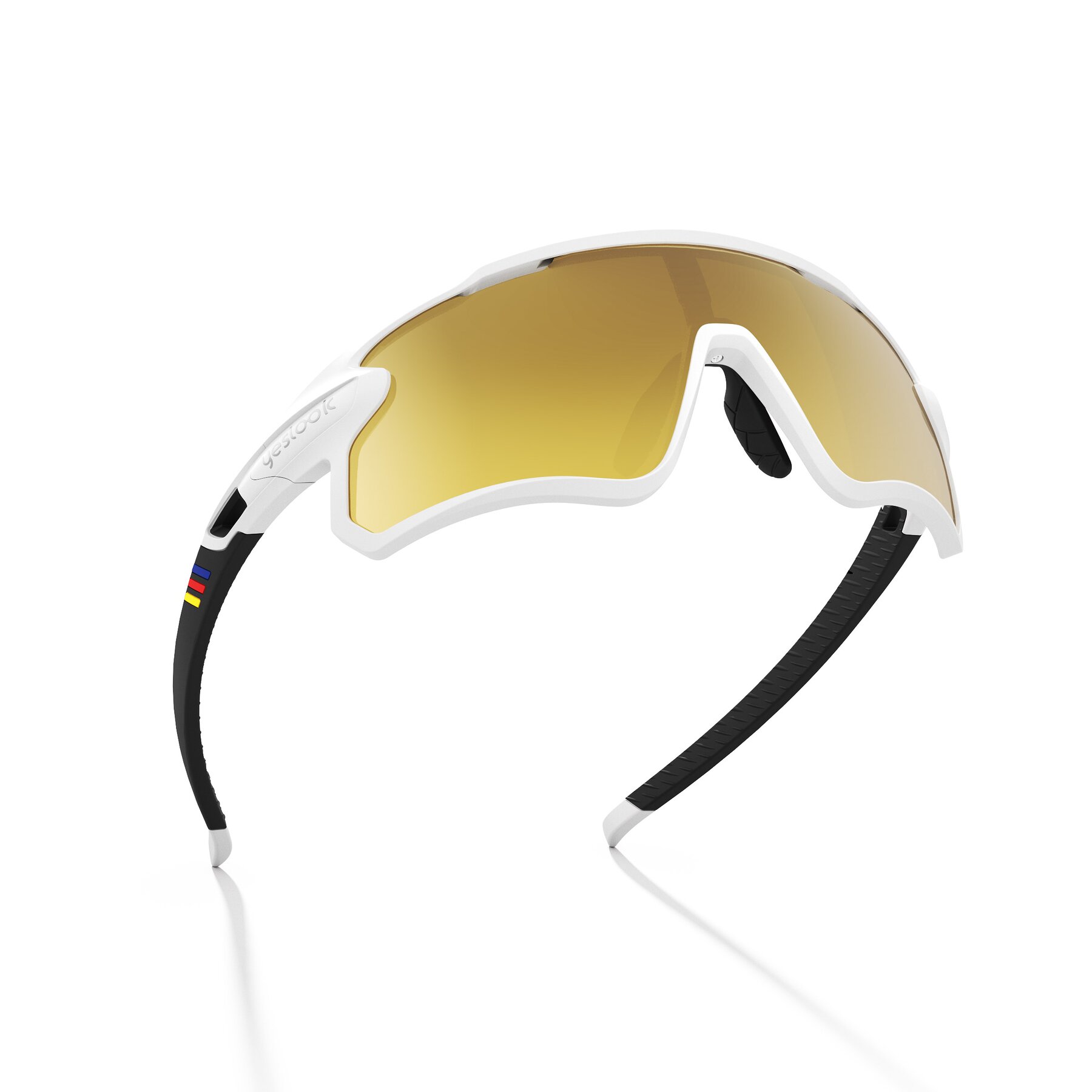 Three-quarter view of Talon XF with Polarized Mirrored Lenses