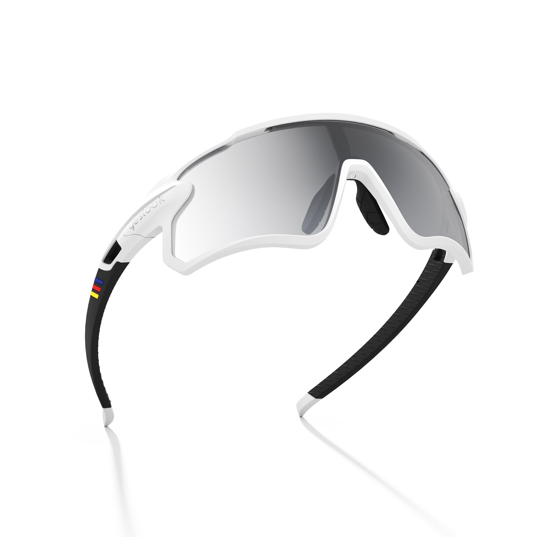 Three-quarter view of Talon XF with Polarized Mirrored Lenses