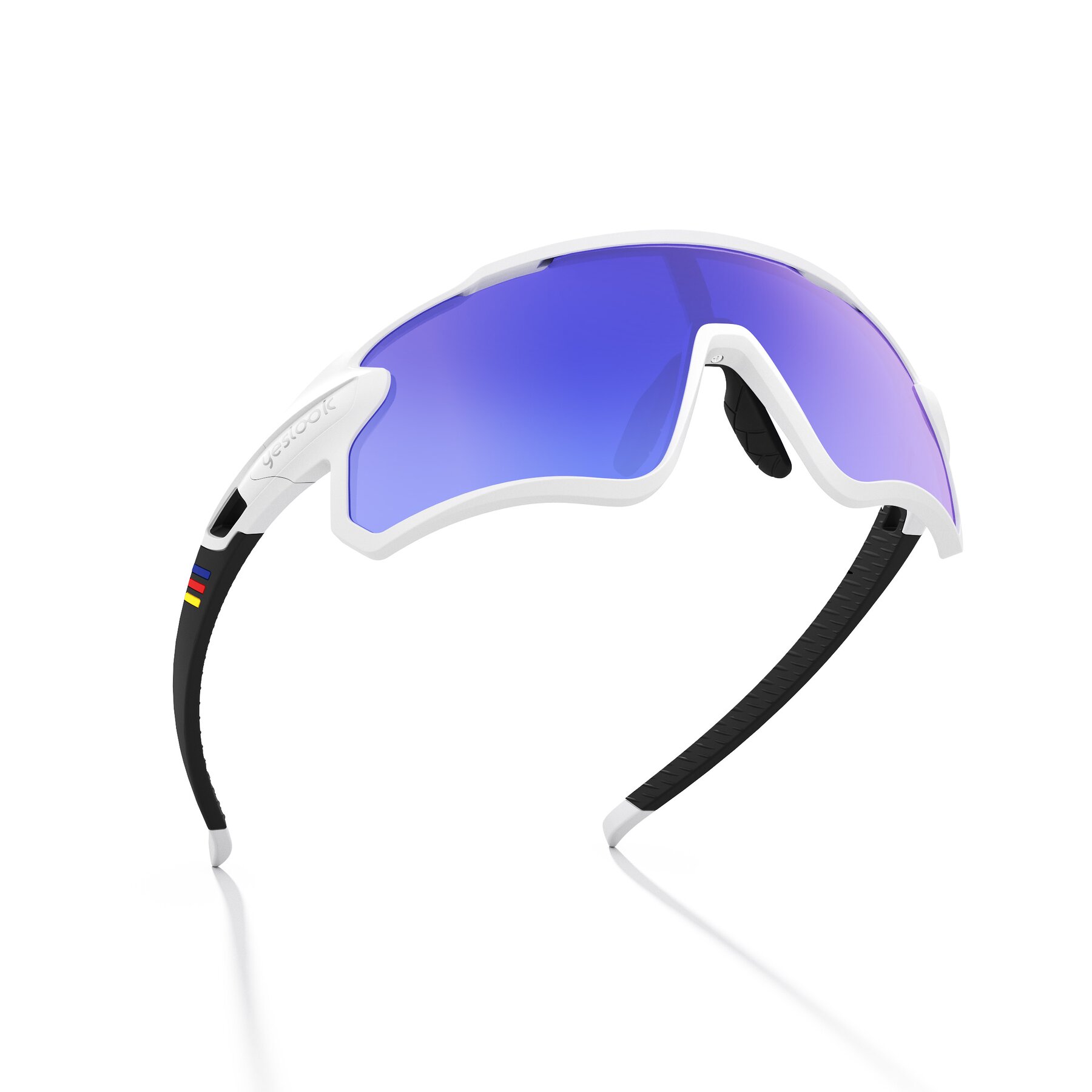 Three-quarter view of Talon XF with Polarized Mirrored Lenses