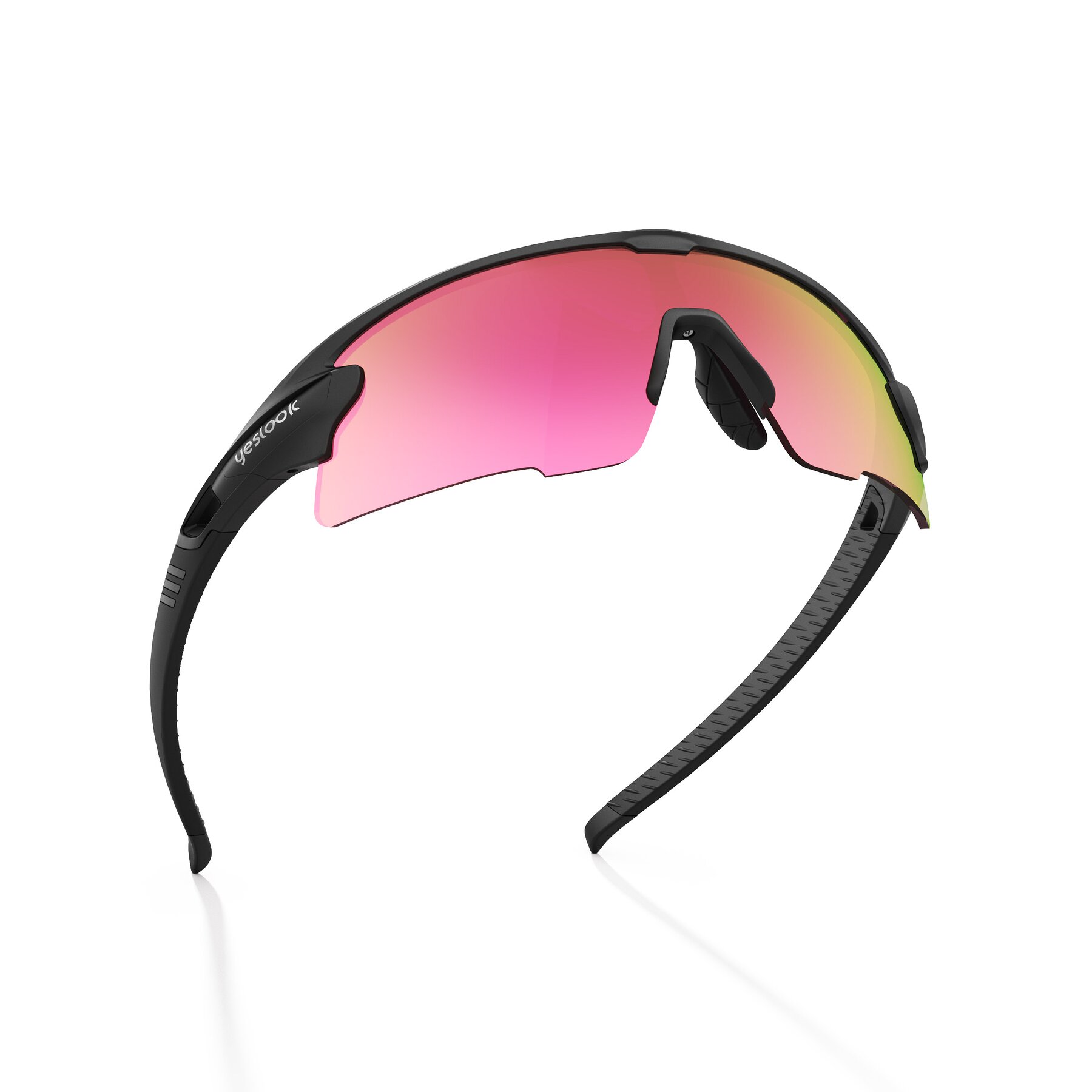 Three-quarter view of Talon XH with Darkened Photochromic Mirrored Lenses