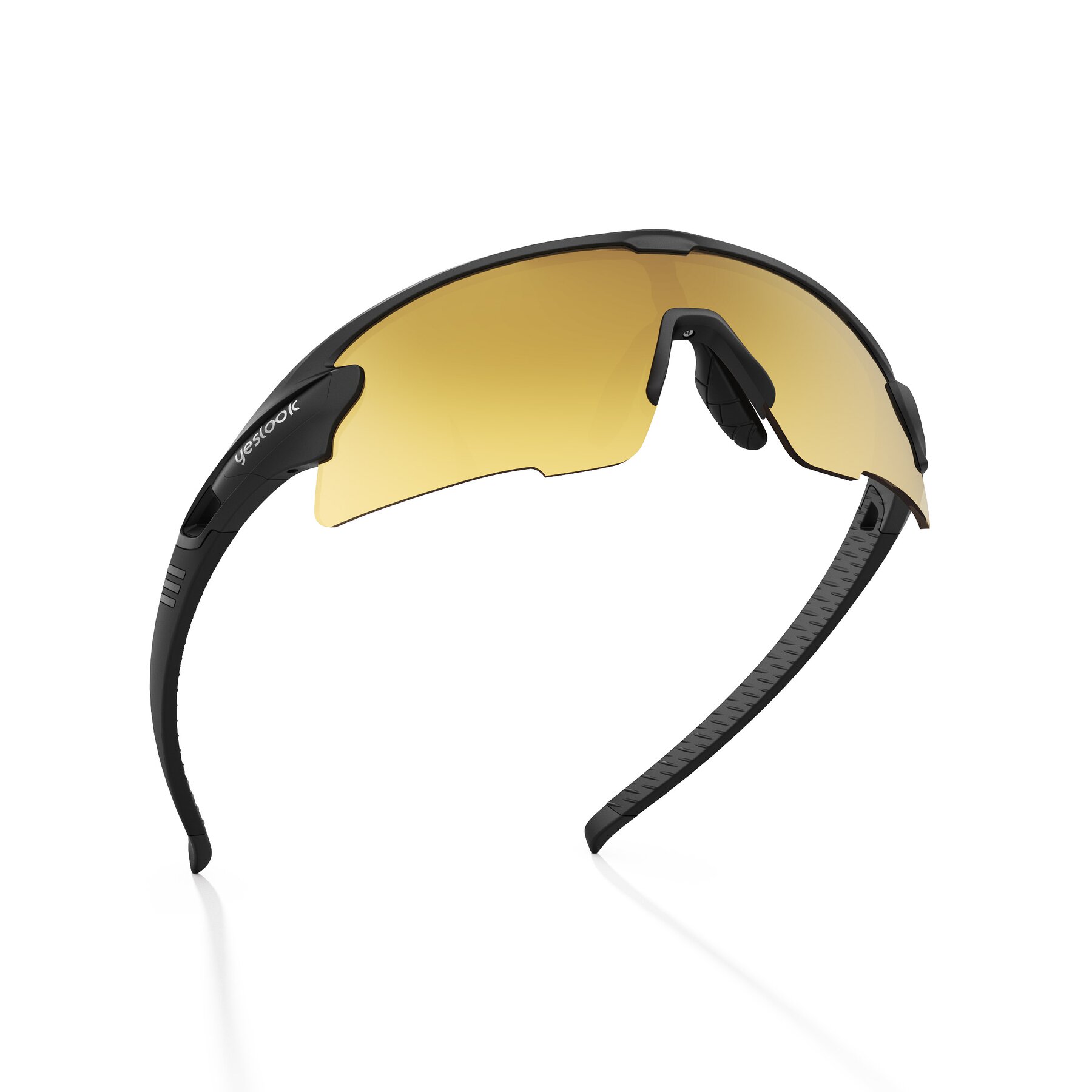 Three-quarter view of Talon XH with Darkened Photochromic Mirrored Lenses