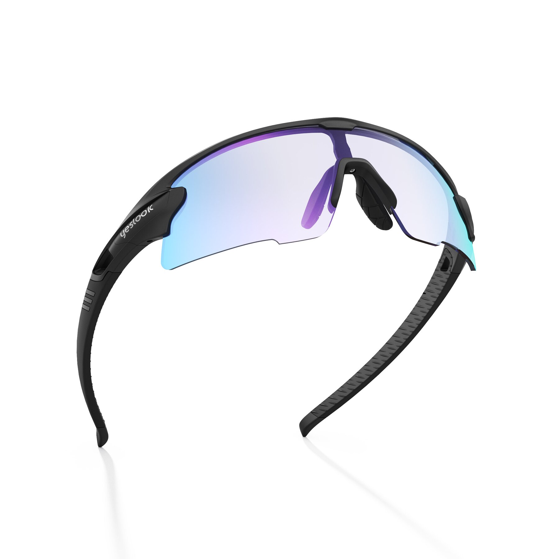 Three-quarter view of Talon XH with Photochromic Mirrored Lenses
