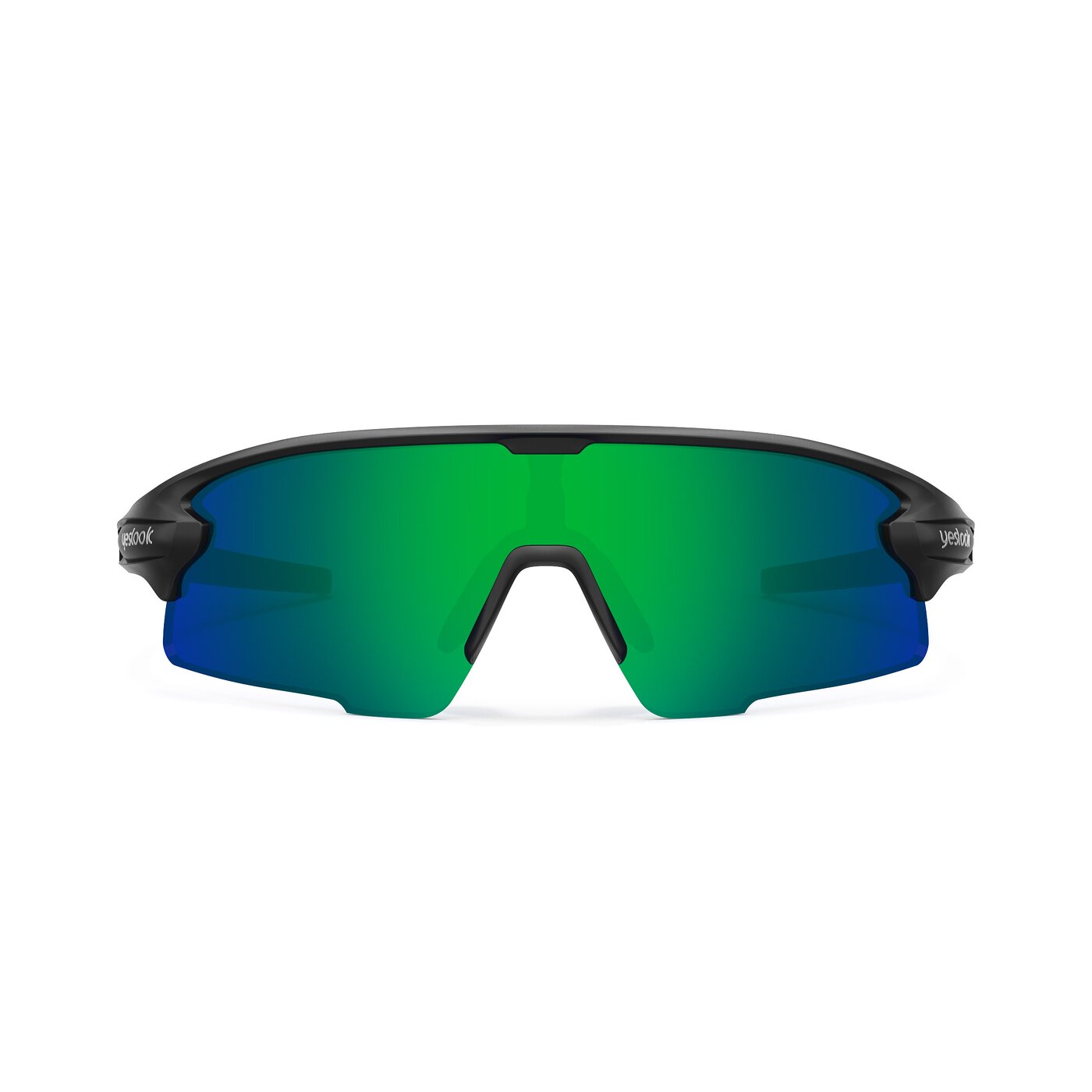Talon XH - Matte Black Sports Polarized Mirrored Sunglasses