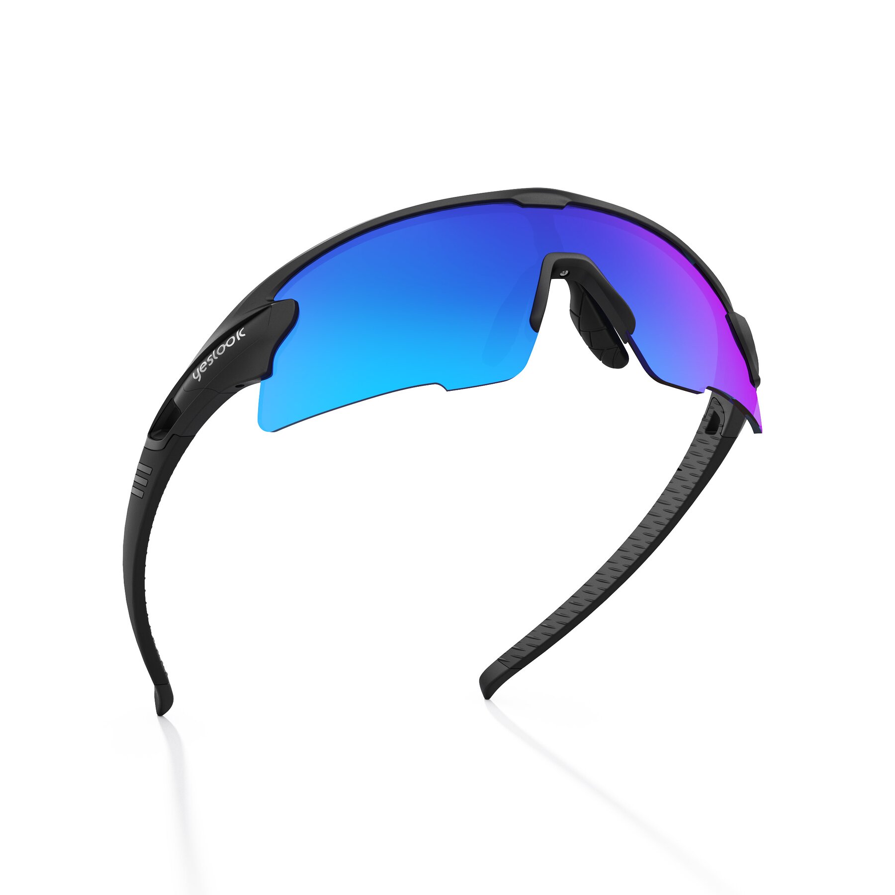 Three-quarter view of Talon XH with Polarized Mirrored Lenses