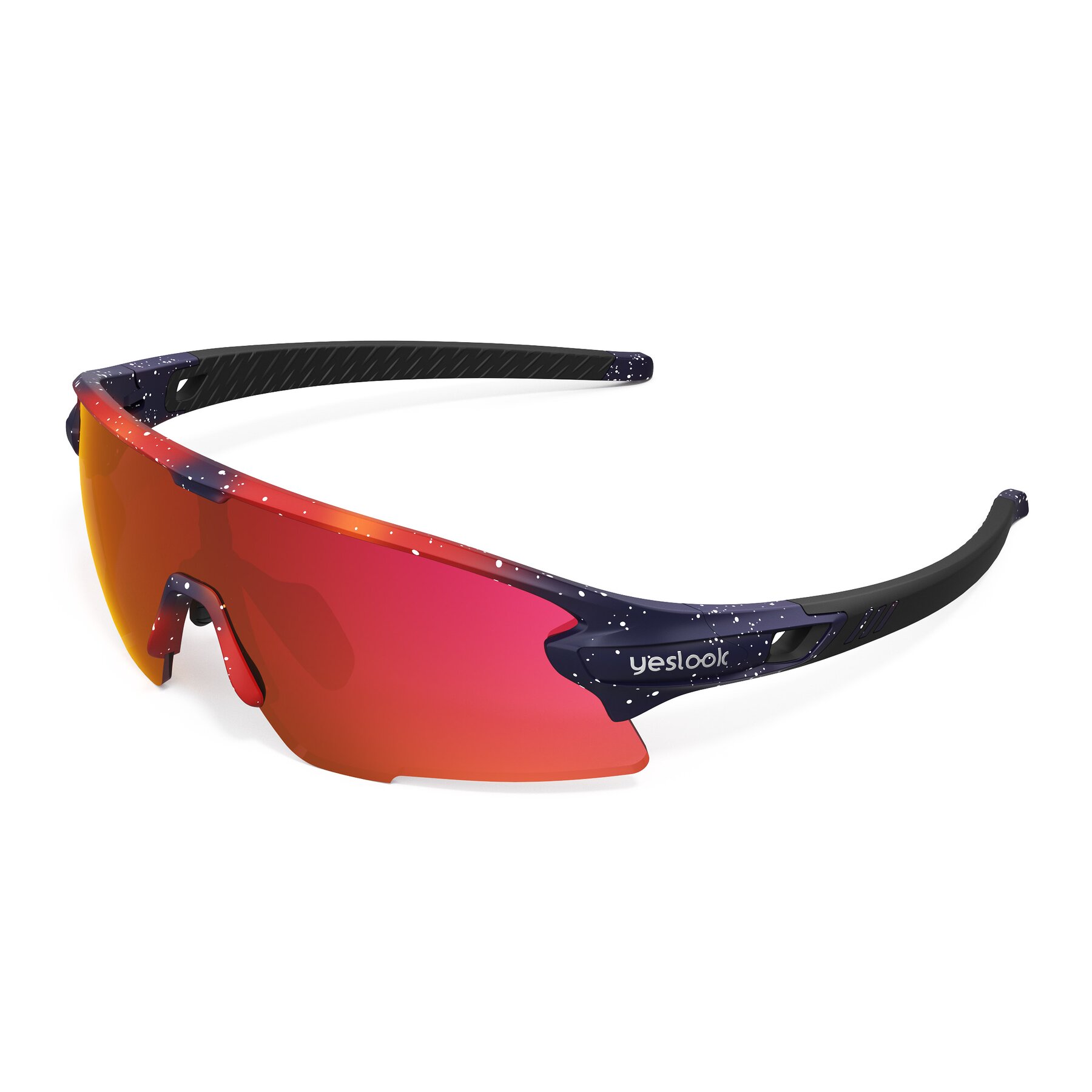 Side view of Talon XH with Darkened Photochromic Mirrored Lenses