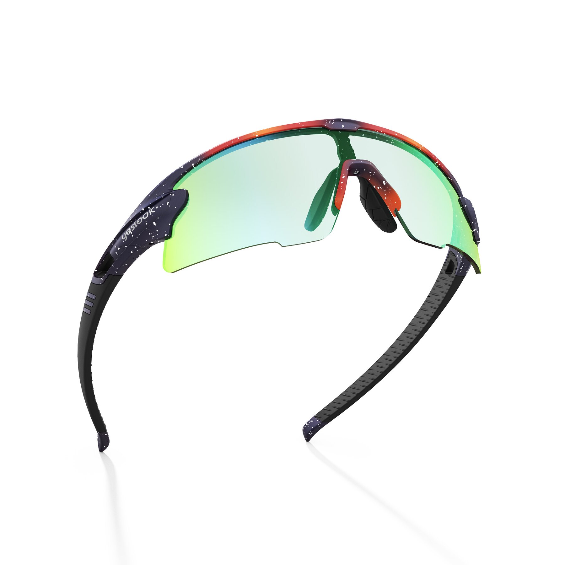 Three-quarter view of Talon XH with Photochromic Mirrored Lenses