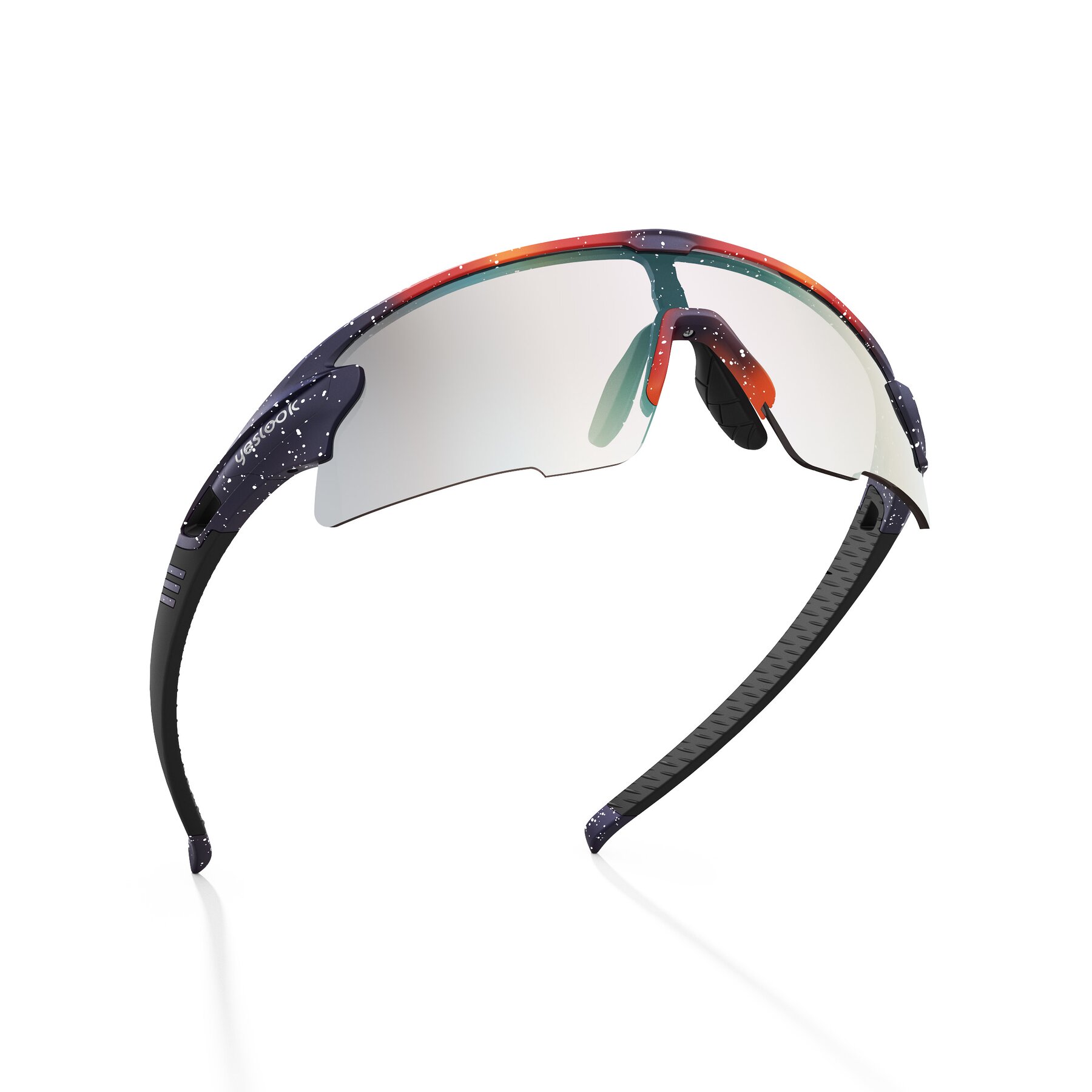 Three-quarter view of Talon XH with Photochromic Mirrored Lenses
