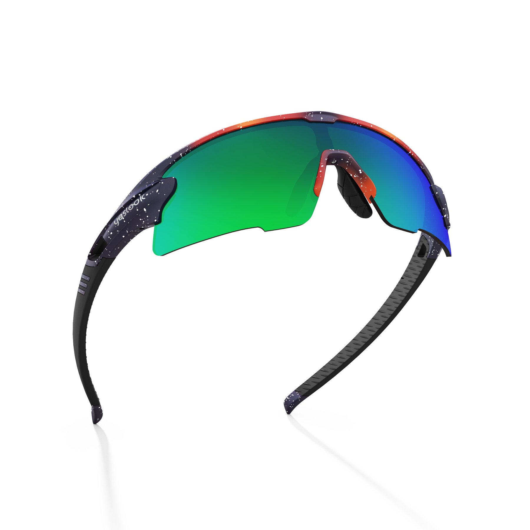 Three-quarter view of Talon XH with Polarized Mirrored Lenses