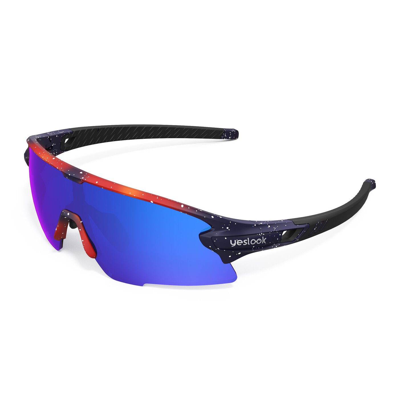 Talon XH - Midnight Mars Sports Polarized Mirrored Sunglasses