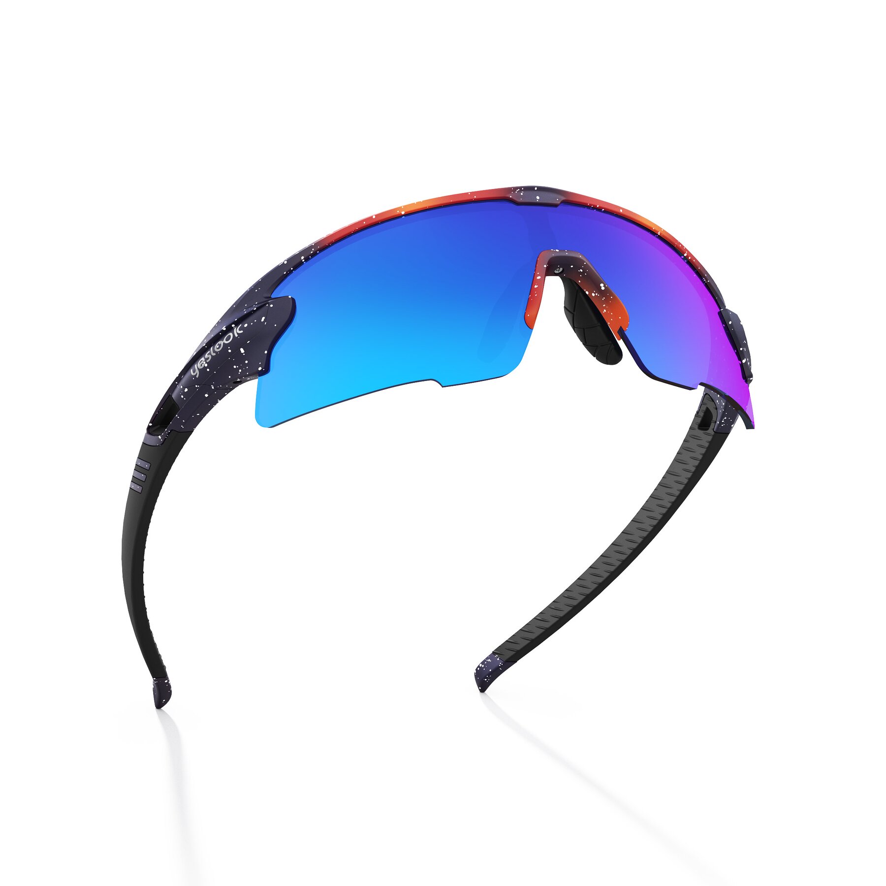 Three-quarter view of Talon XH with Polarized Mirrored Lenses