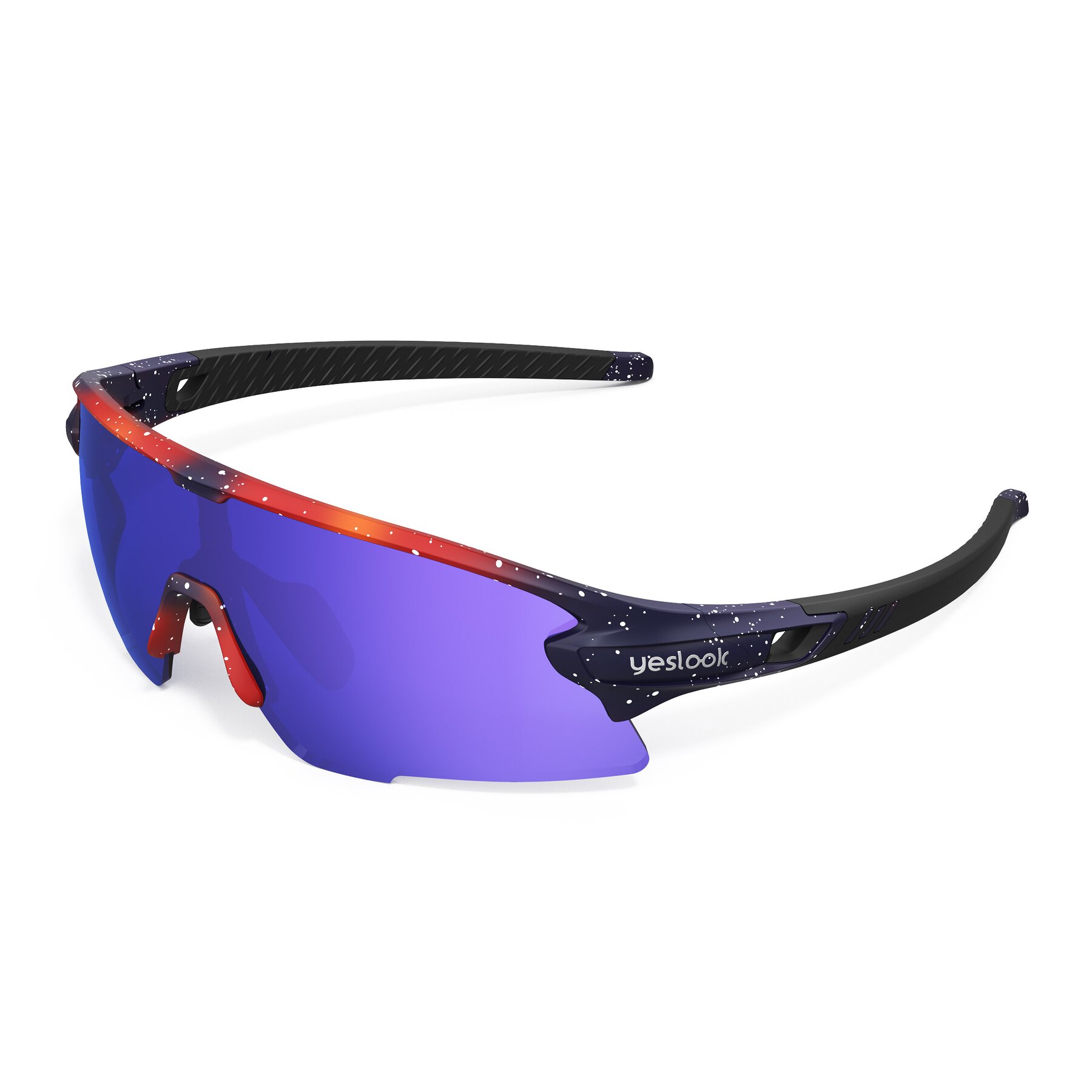 Side view of Talon XH with Polarized Mirrored Lenses