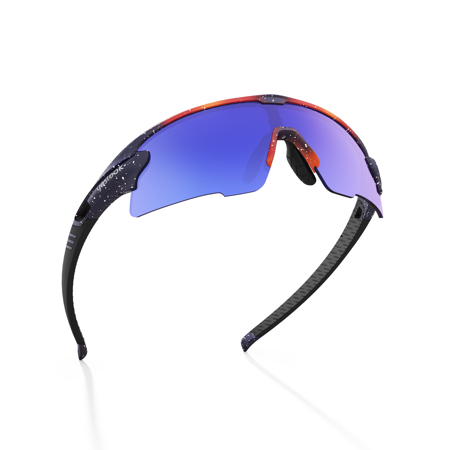 Three-quarter view of Talon XH with Polarized Mirrored Lenses