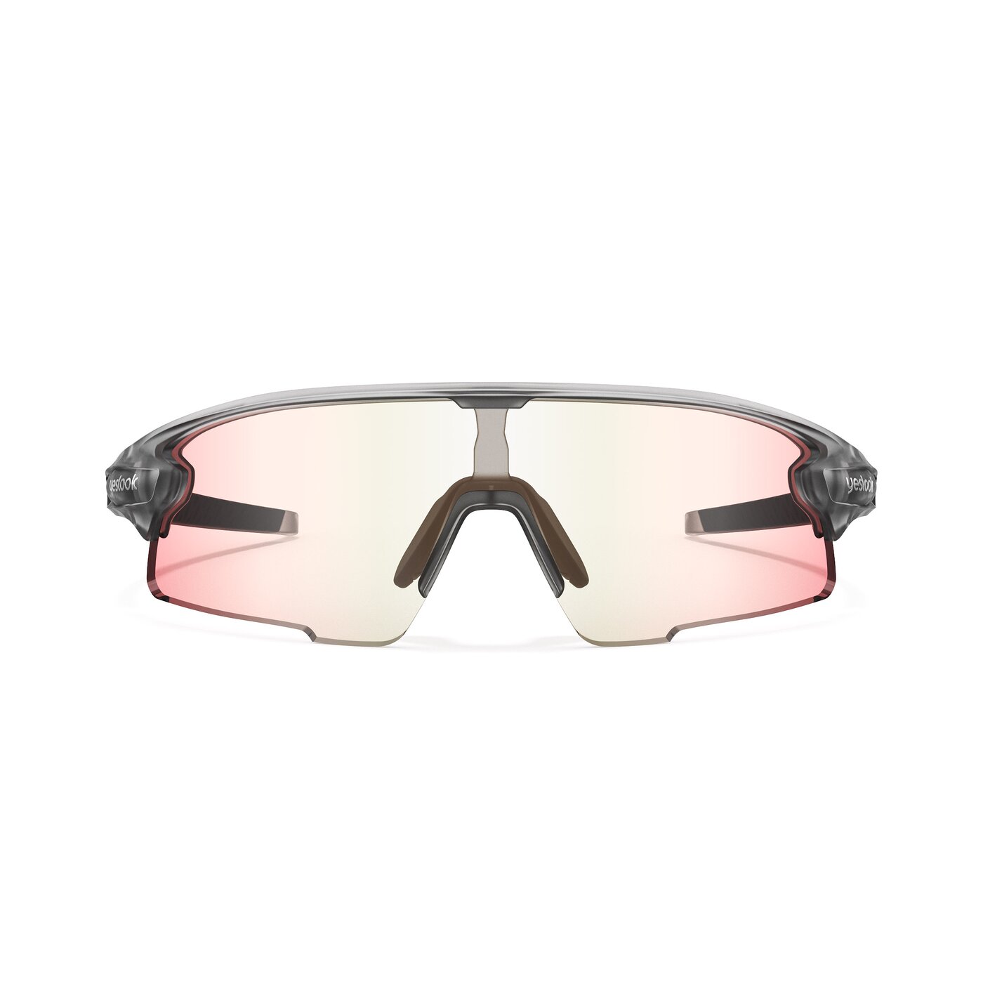 Talon XH - Translucent Gray Sports Photochromic Mirrored Sunglasses