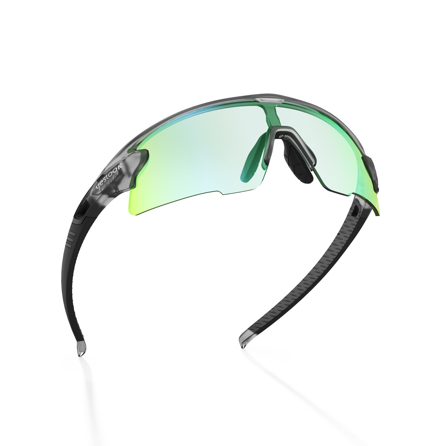 Three-quarter view of Talon XH with Photochromic Mirrored Lenses