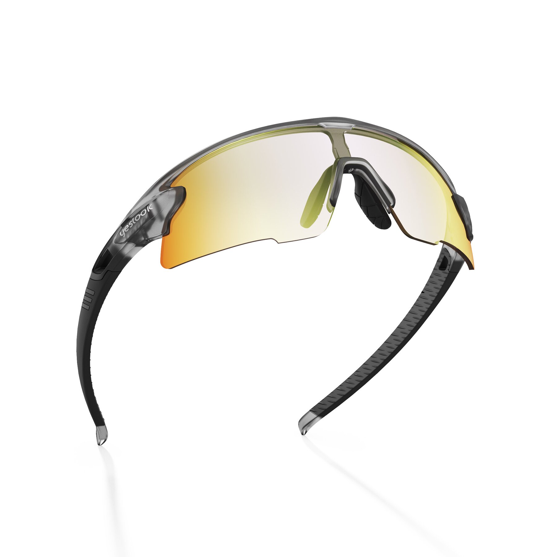 Three-quarter view of Talon XH with Photochromic Mirrored Lenses