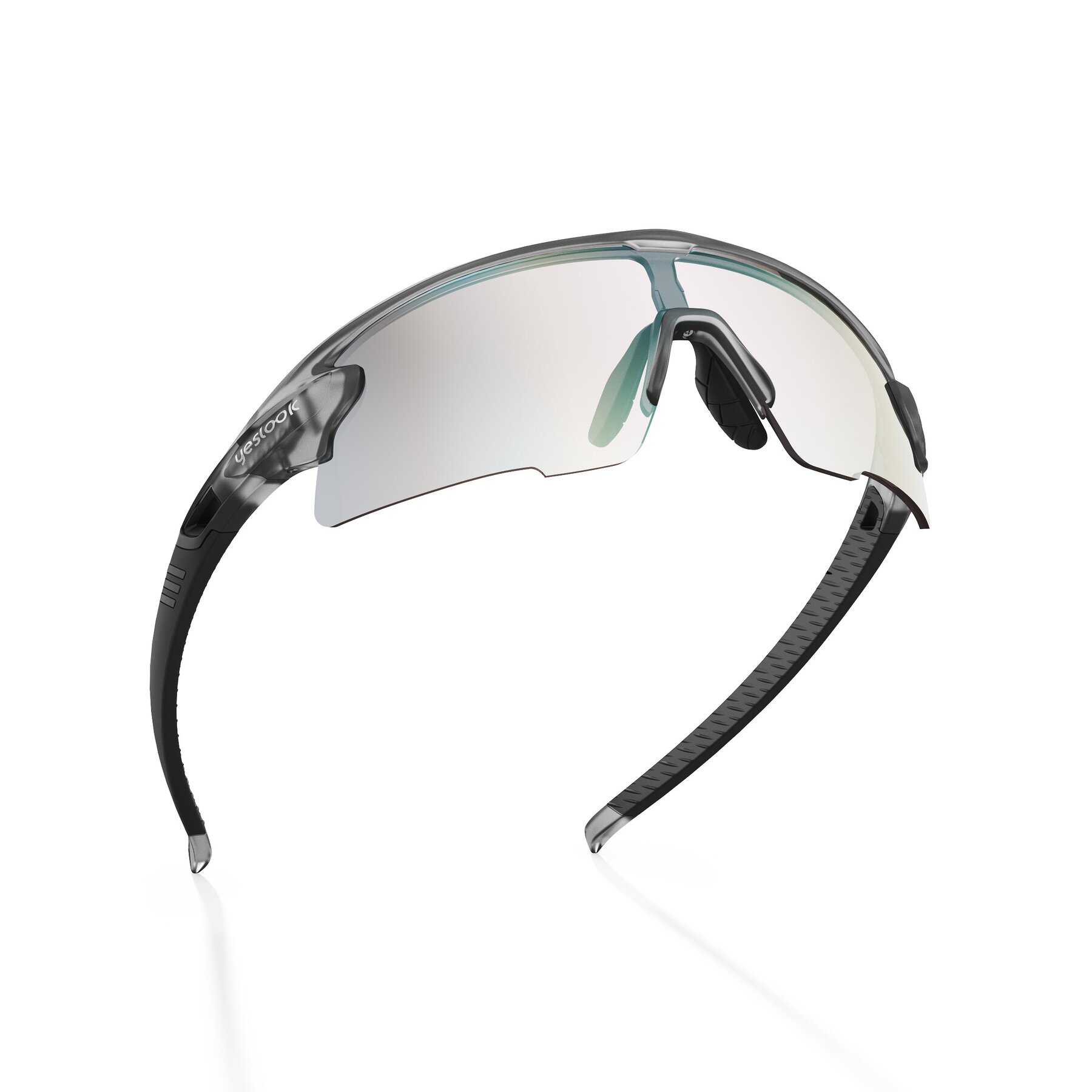 Three-quarter view of Talon XH with Photochromic Mirrored Lenses