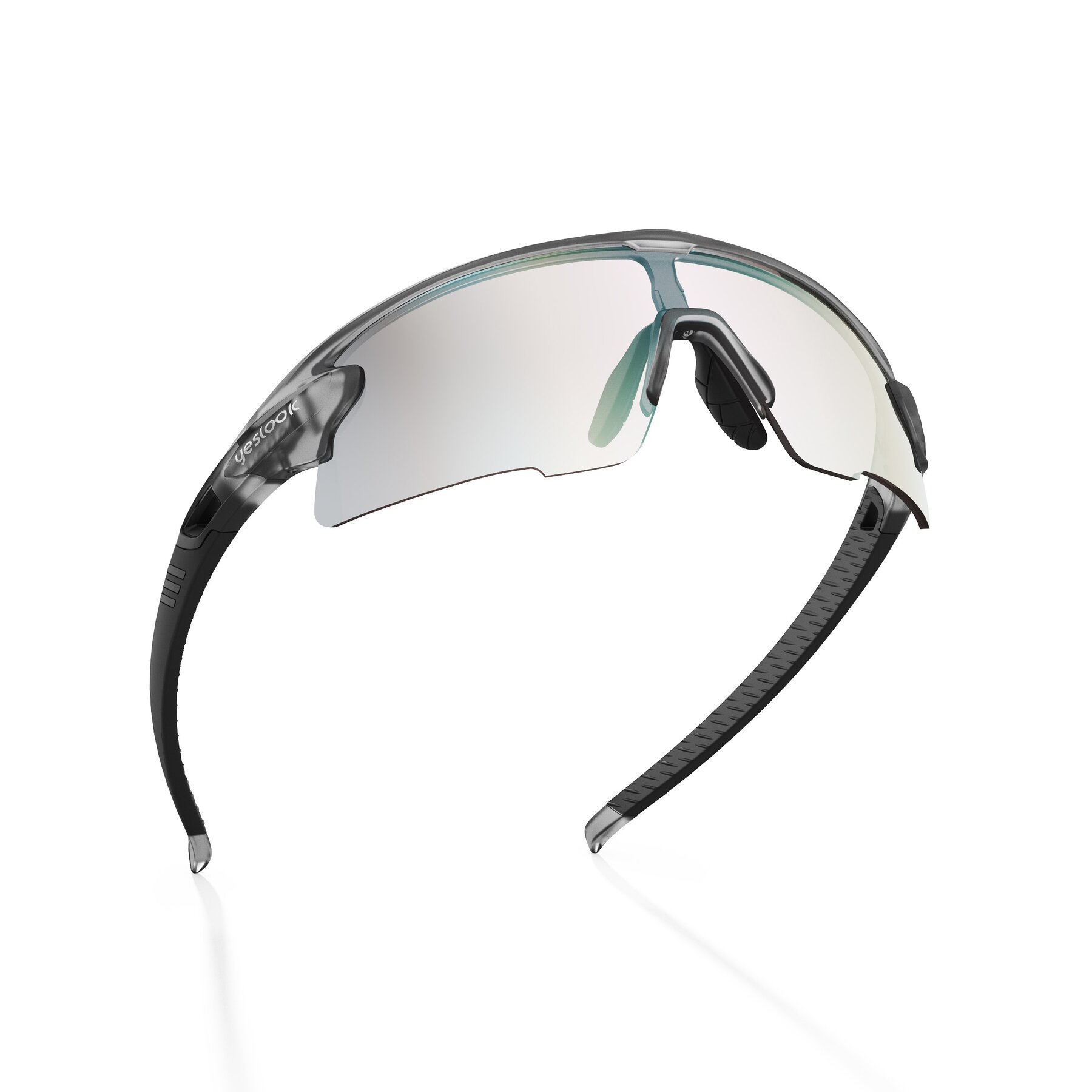 Three-quarter view of Talon XH with Photochromic Mirrored Lenses