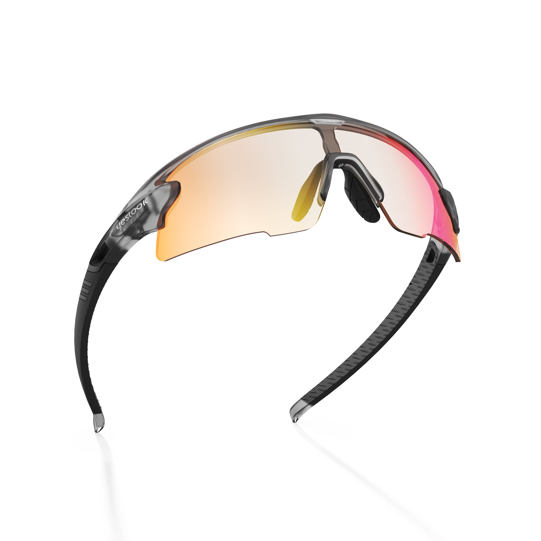 Three-quarter view of Talon XH with Photochromic Mirrored Lenses