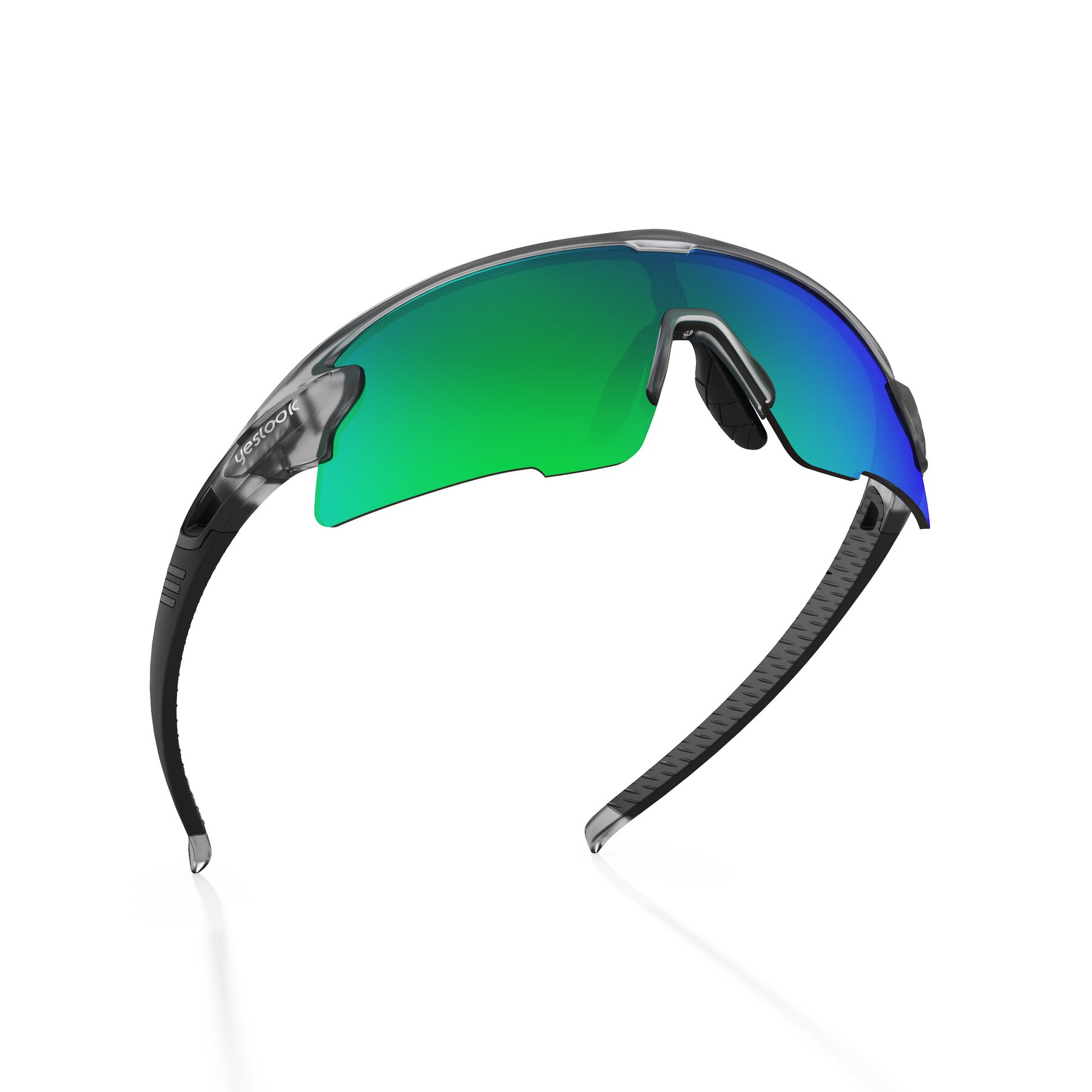 Three-quarter view of Talon XH with Polarized Mirrored Lenses