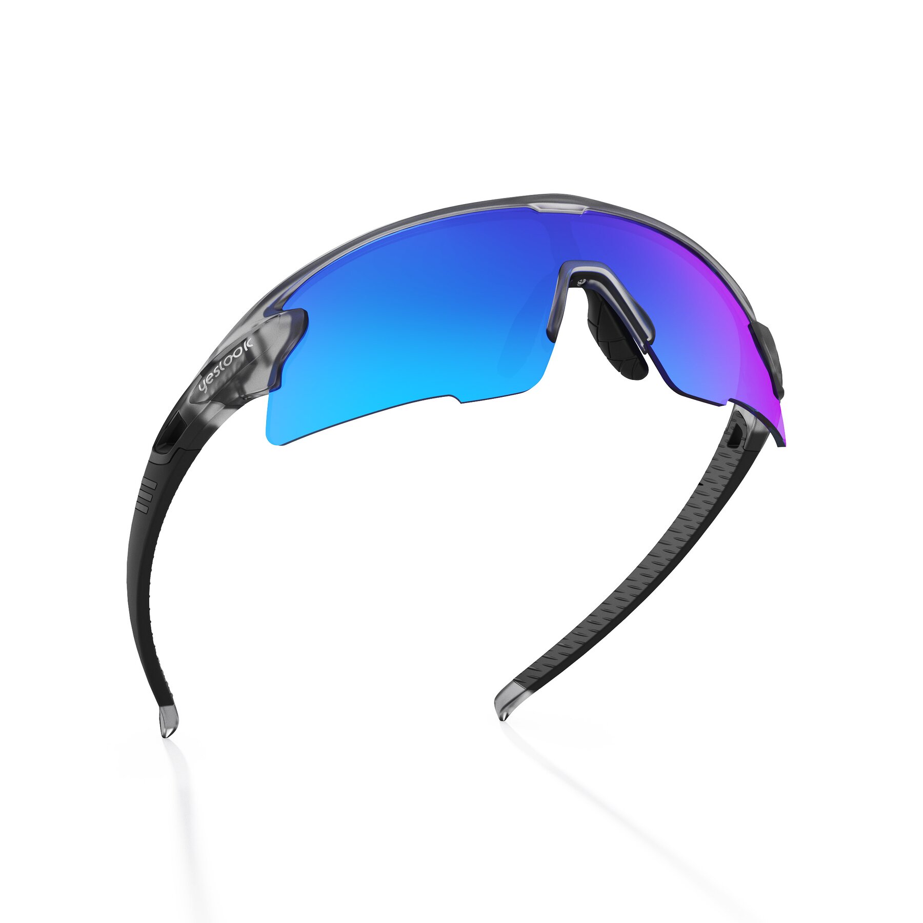 Three-quarter view of Talon XH with Polarized Mirrored Lenses
