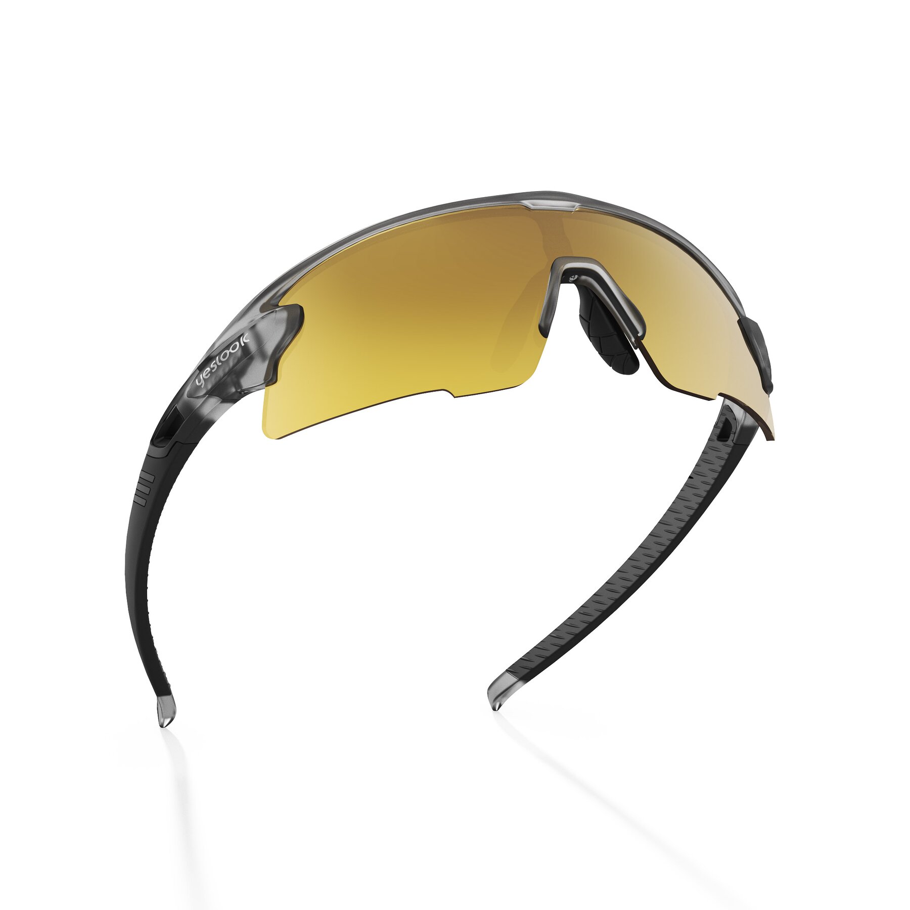 Three-quarter view of Talon XH with Polarized Mirrored Lenses