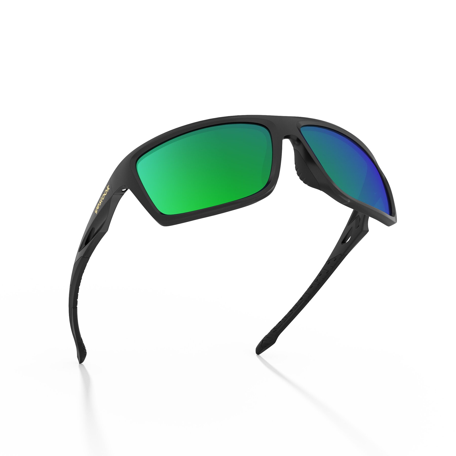 Three-quarter view of Blizzard XF with Standard Mirrored Lenses