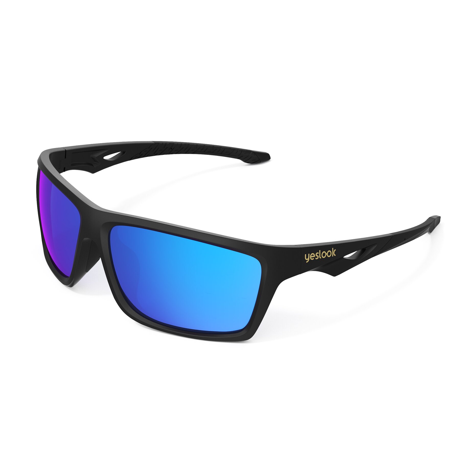 Side view of Blizzard XF with Standard Mirrored Lenses