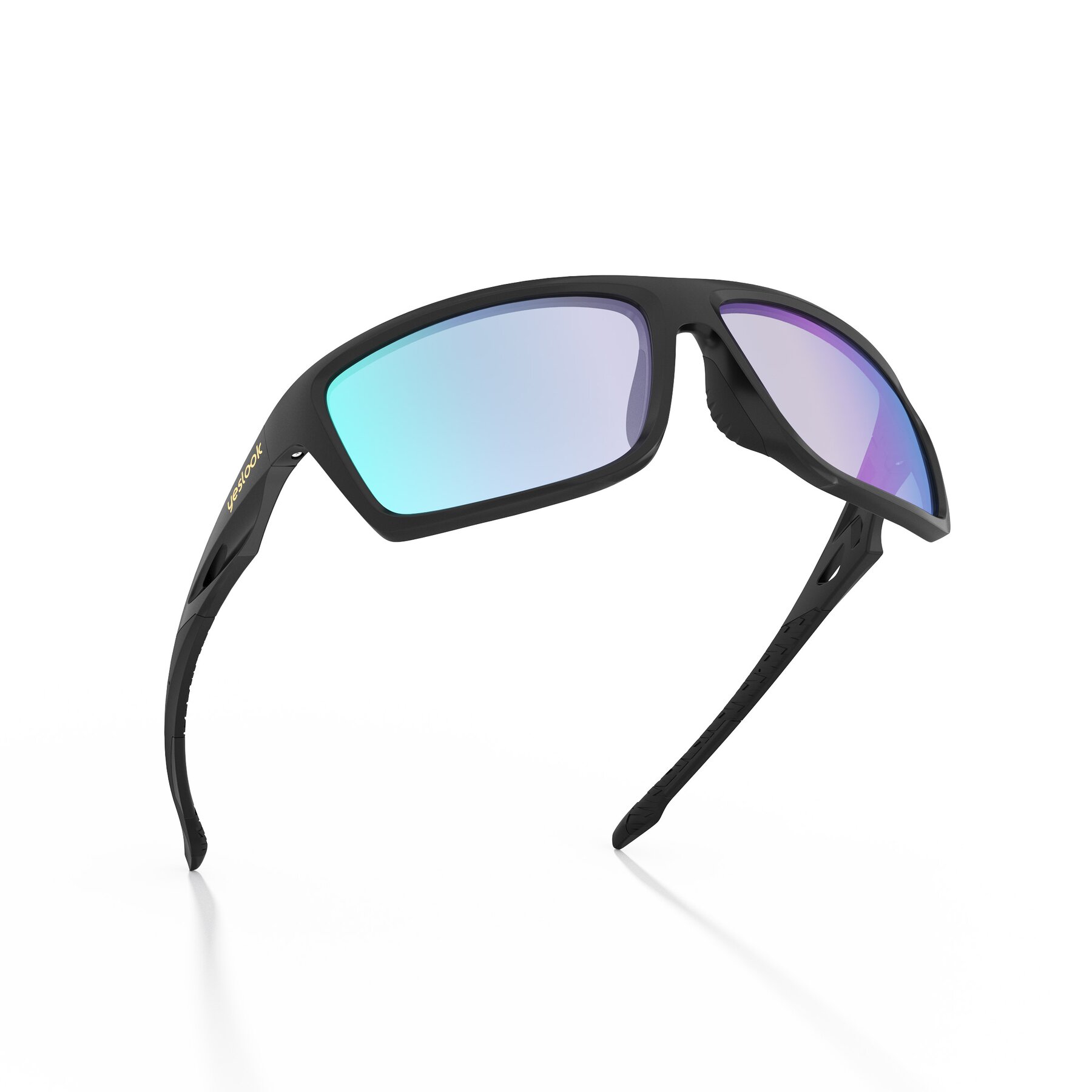 Three-quarter view of Blizzard XF with Photochromic Mirrored Lenses