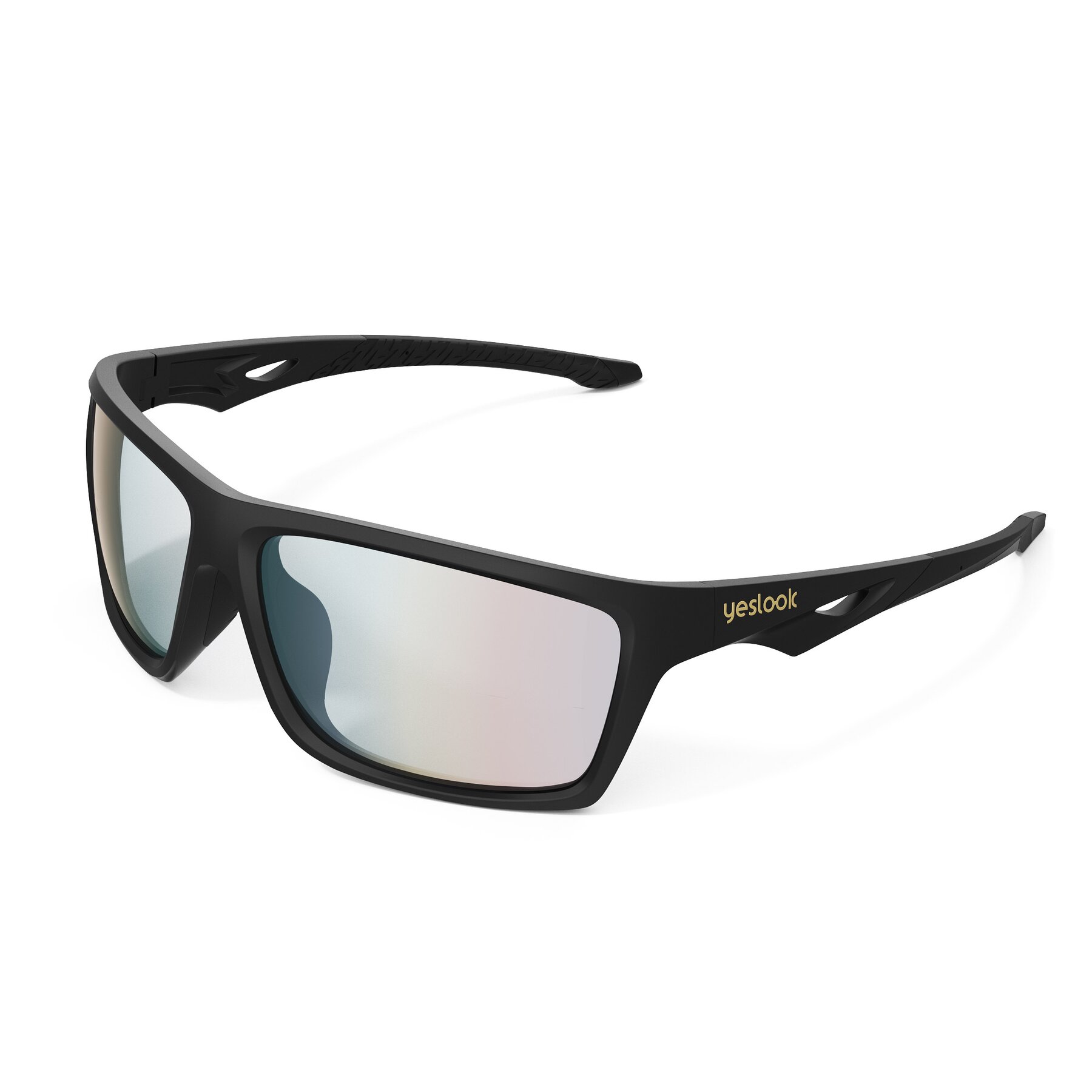Side view of Blizzard XF with Photochromic Mirrored Lenses