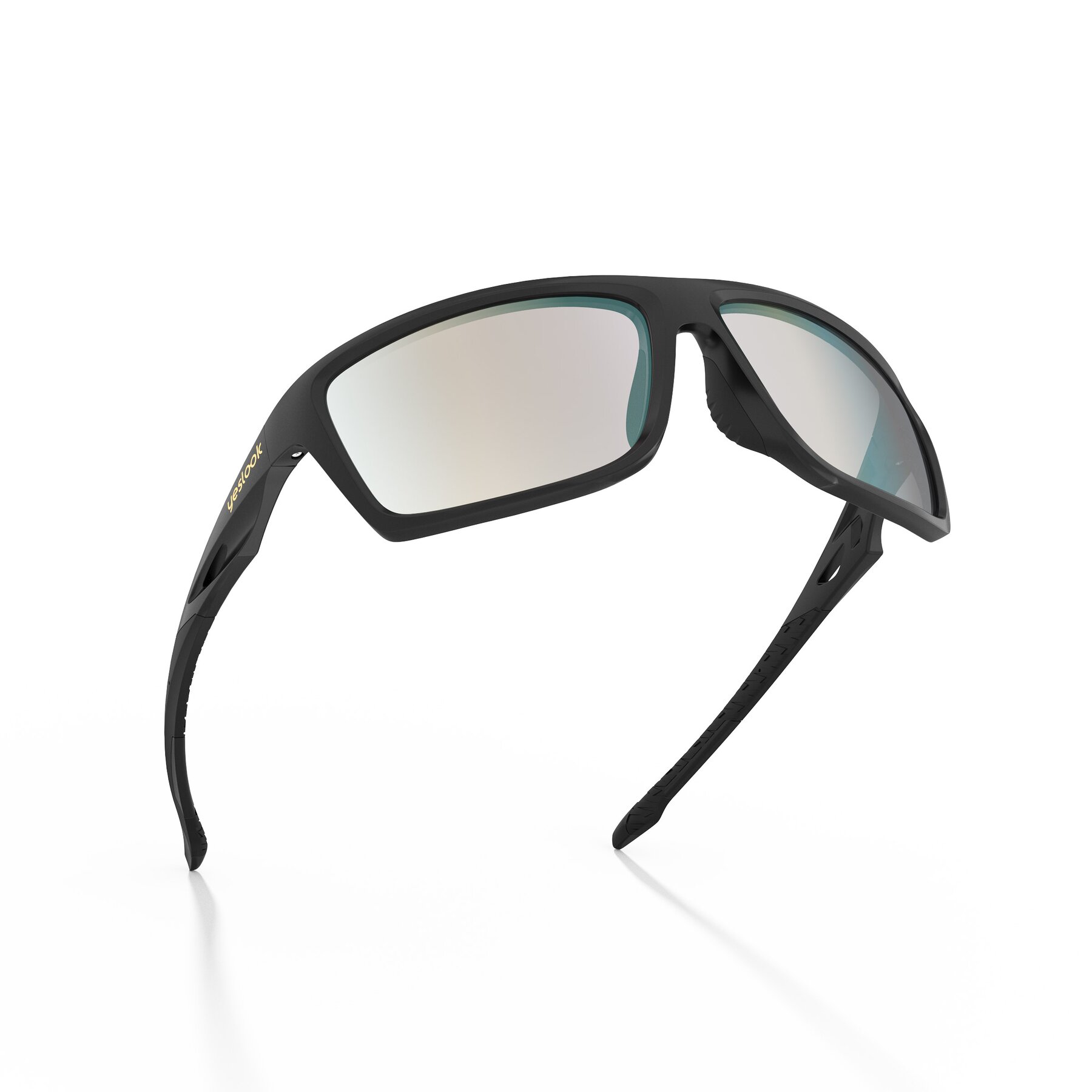 Three-quarter view of Blizzard XF with Photochromic Mirrored Lenses