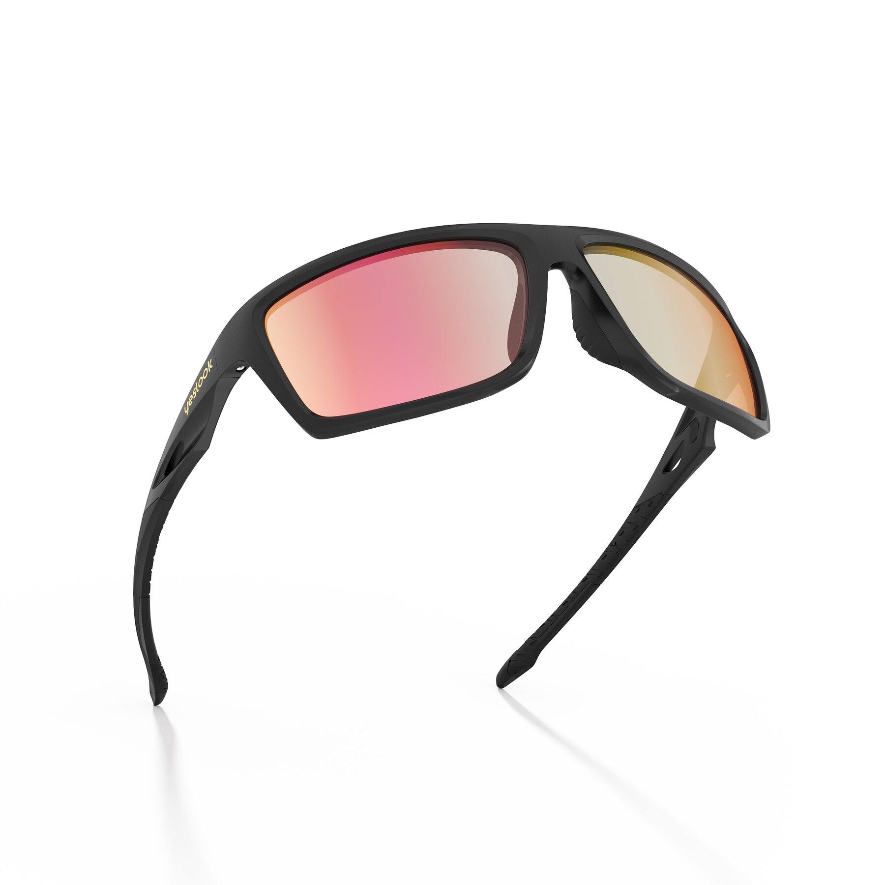 Three-quarter view of Blizzard XF with Photochromic Mirrored Lenses