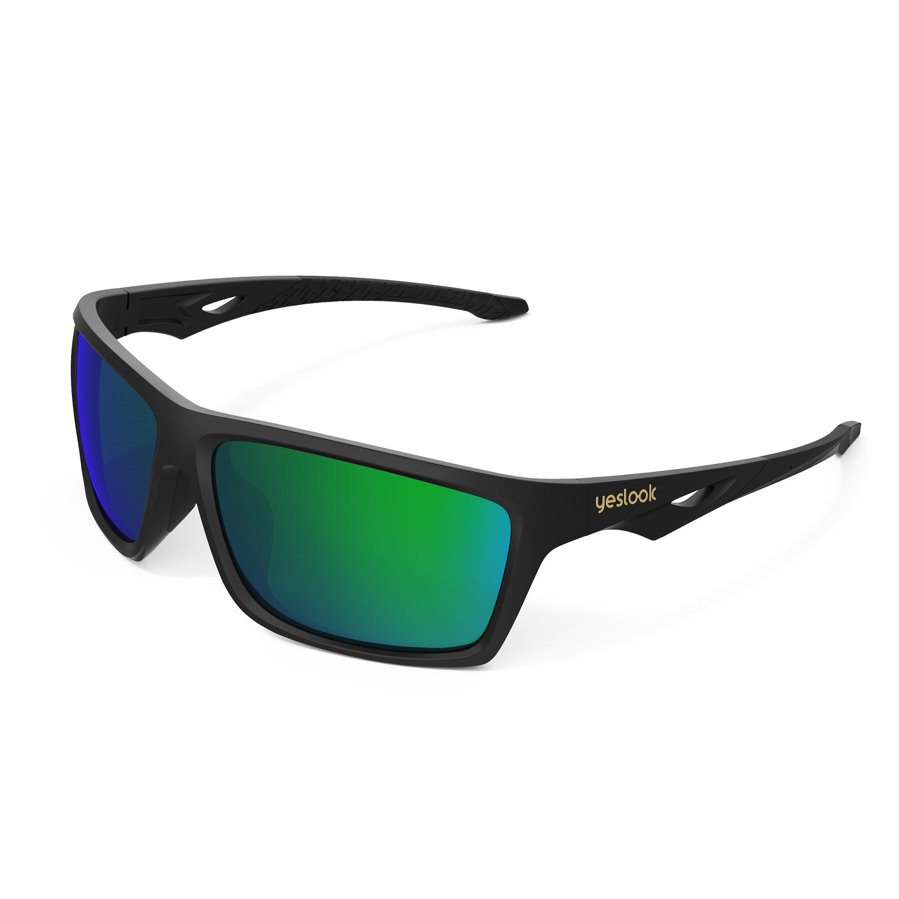 Side view of Blizzard XF with Polarized Mirrored Lenses