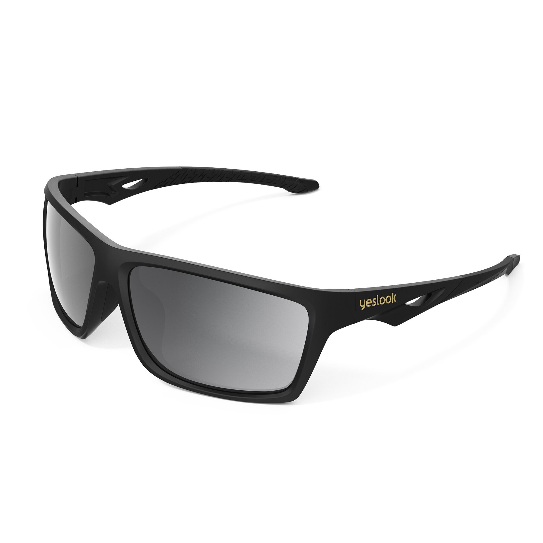 Side view of Blizzard XF with Polarized Mirrored Lenses