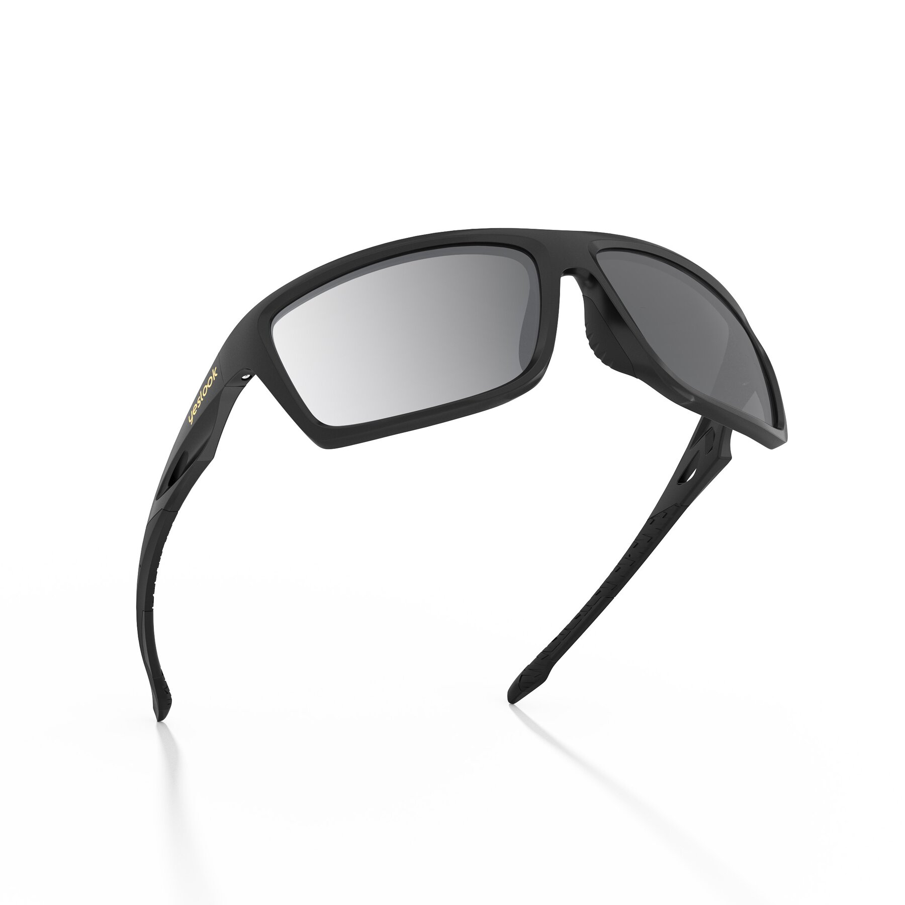Three-quarter view of Blizzard XF with Polarized Mirrored Lenses