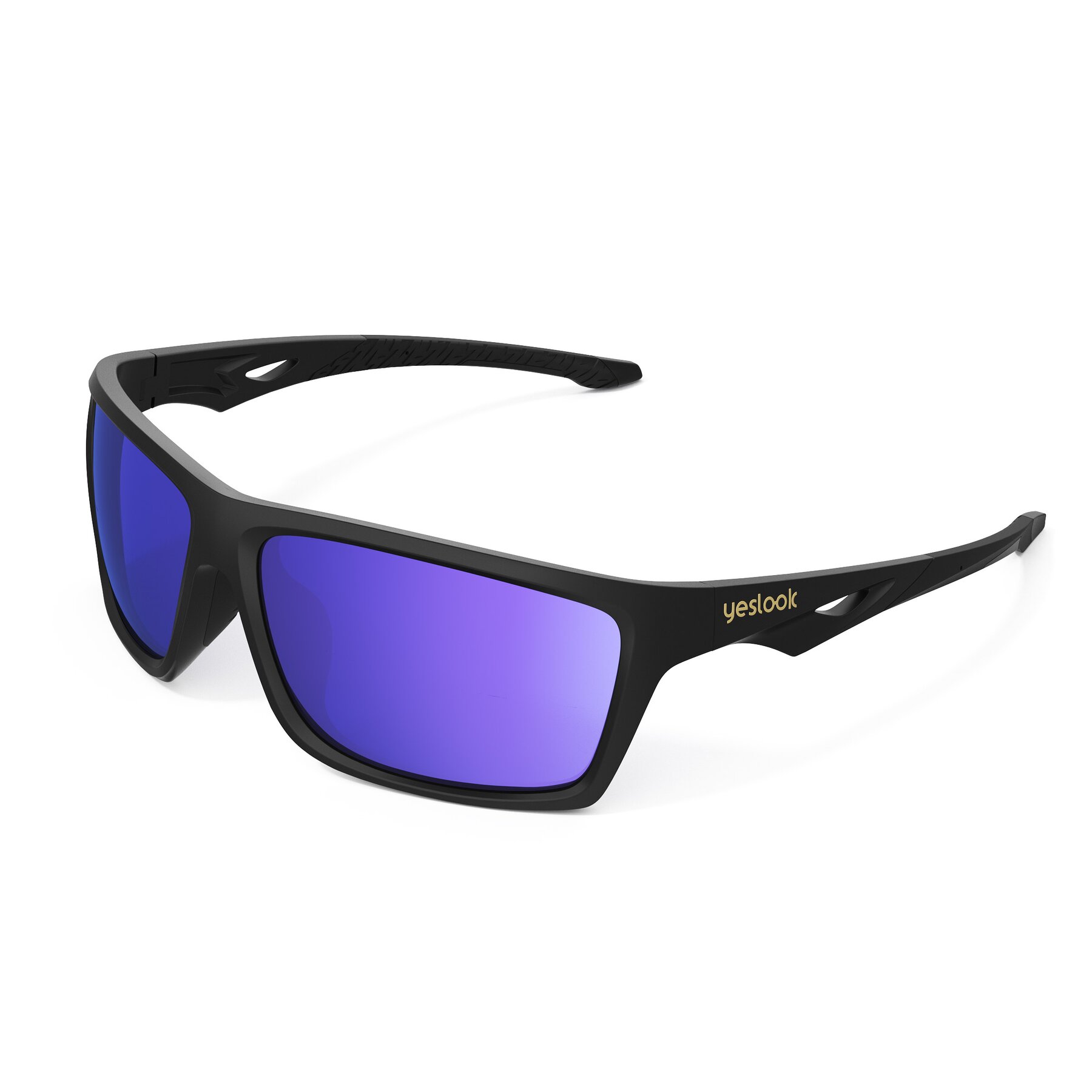 Side view of Blizzard XF with Polarized Mirrored Lenses