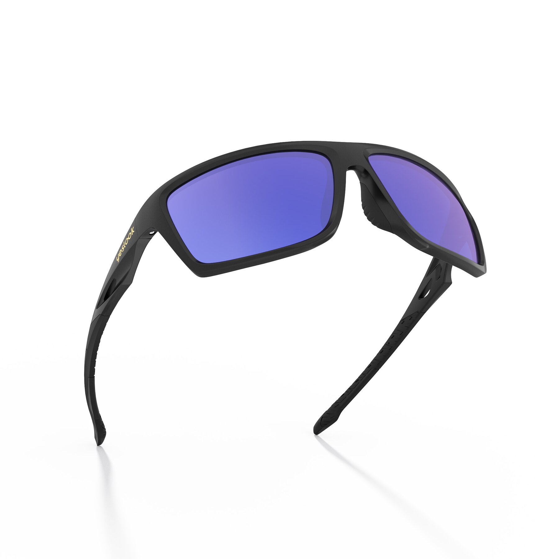Three-quarter view of Blizzard XF with Polarized Mirrored Lenses