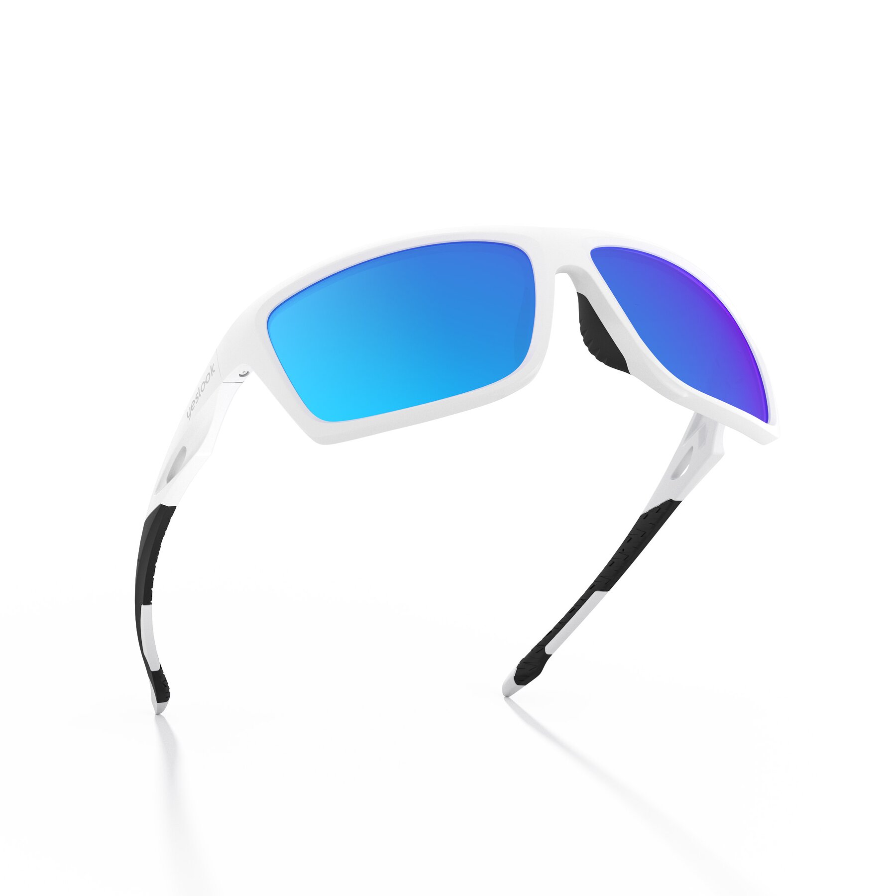 Three-quarter view of Blizzard XF with Standard Mirrored Lenses