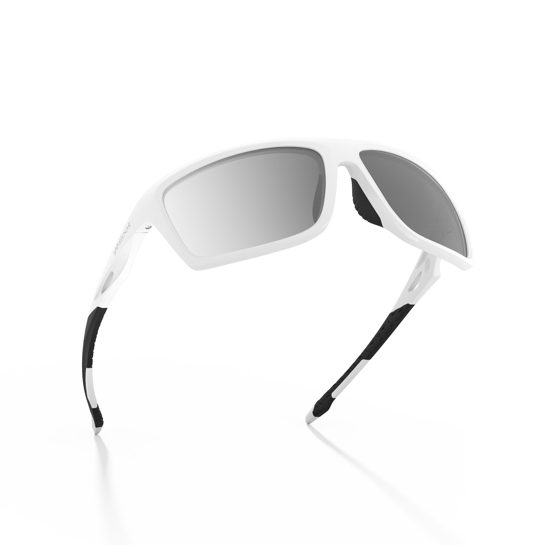 Three-quarter view of Blizzard XF with Standard Mirrored Lenses