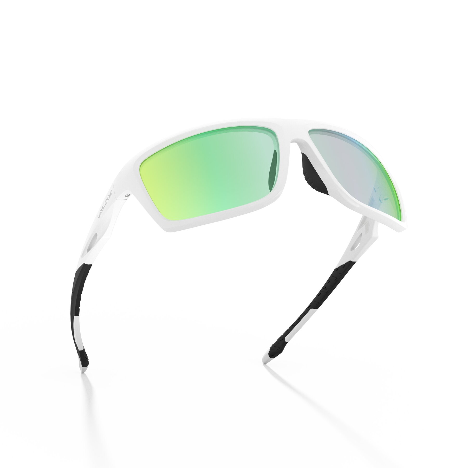 Three-quarter view of Blizzard XF with Photochromic Mirrored Lenses