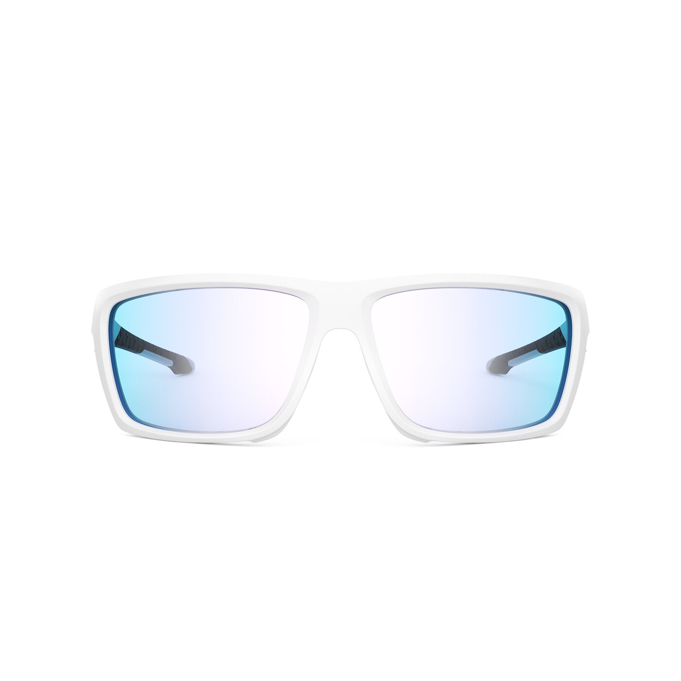 Blizzard XF - Matte White Sports Photochromic Mirrored Sunglasses