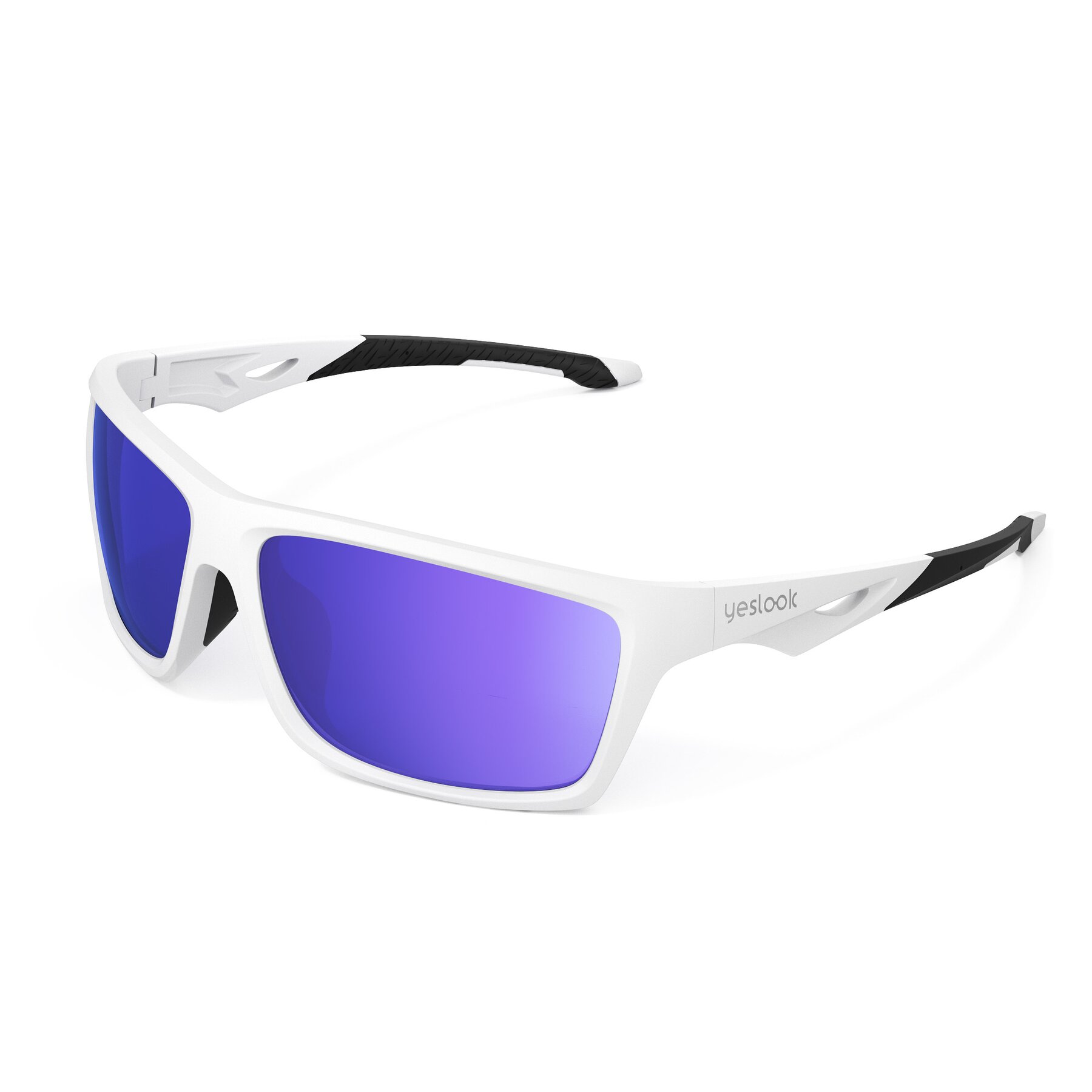 Side view of Blizzard XF with Polarized Mirrored Lenses
