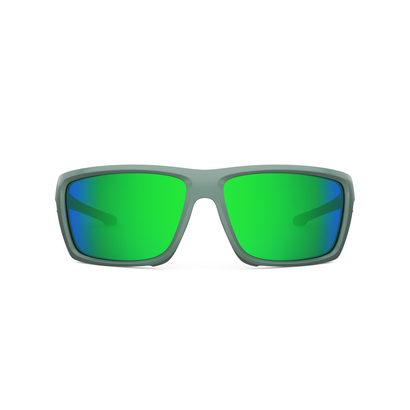 Blizzard XF - Muted Green Sports Mirrored Sunglasses