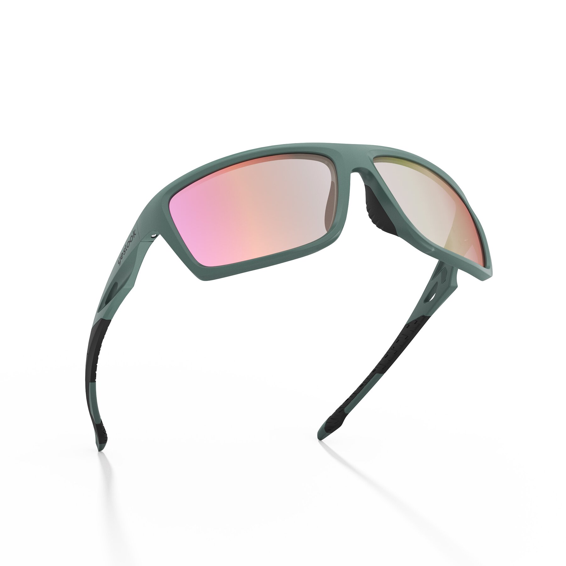 Three-quarter view of Blizzard XF with Photochromic Mirrored Lenses
