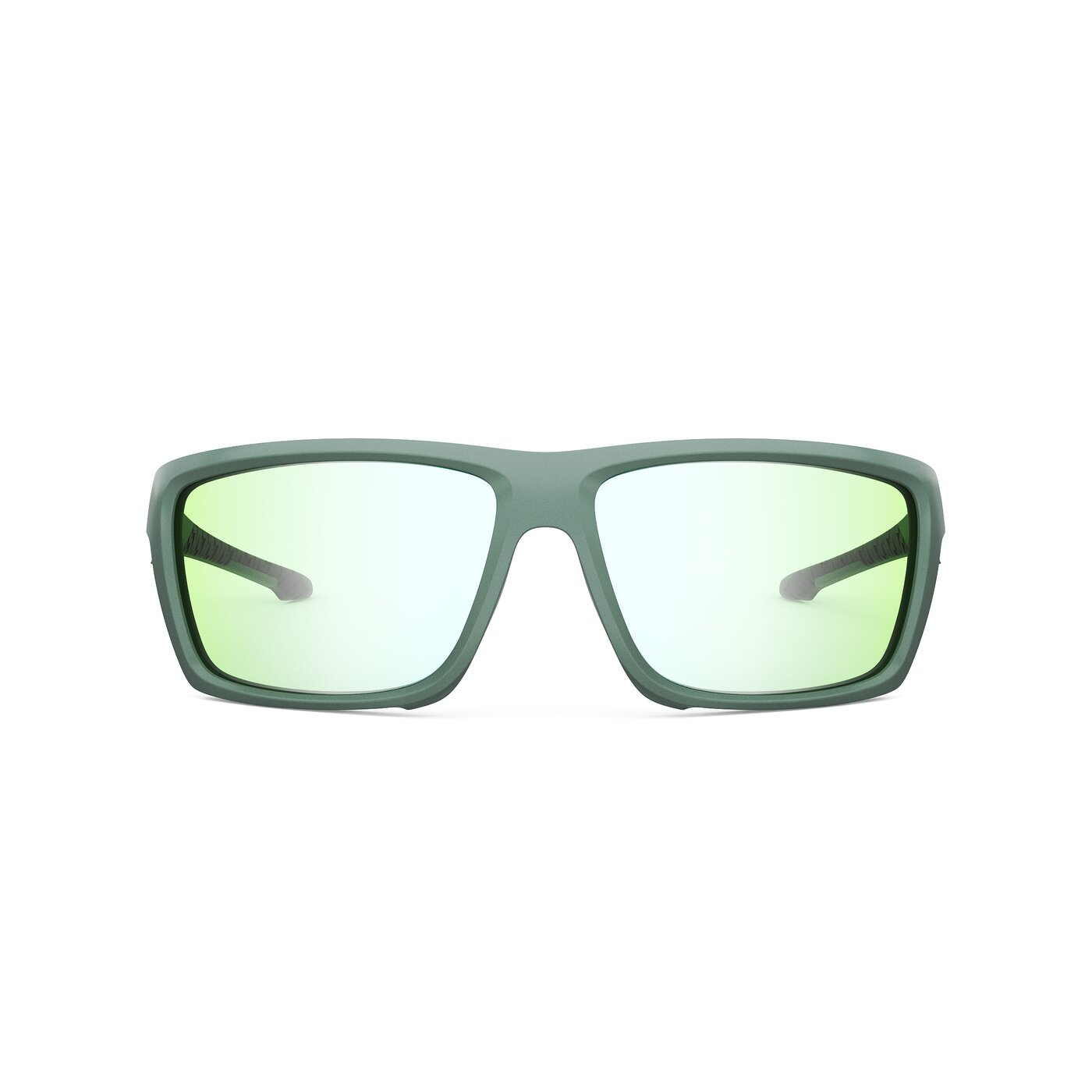 Blizzard XF - Muted Green Sports Photochromic Mirrored Sunglasses