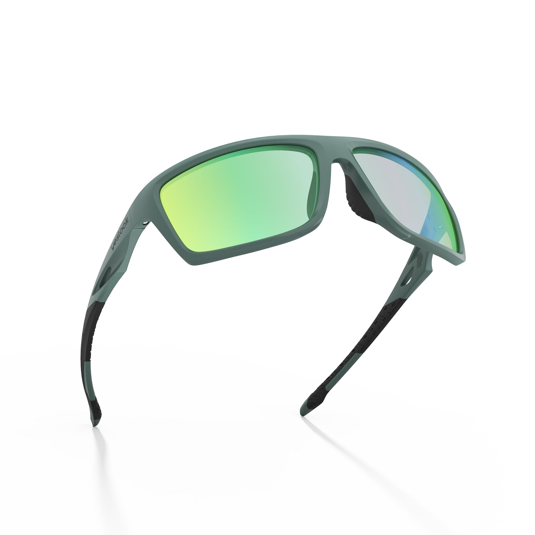 Three-quarter view of Blizzard XF with Photochromic Mirrored Lenses