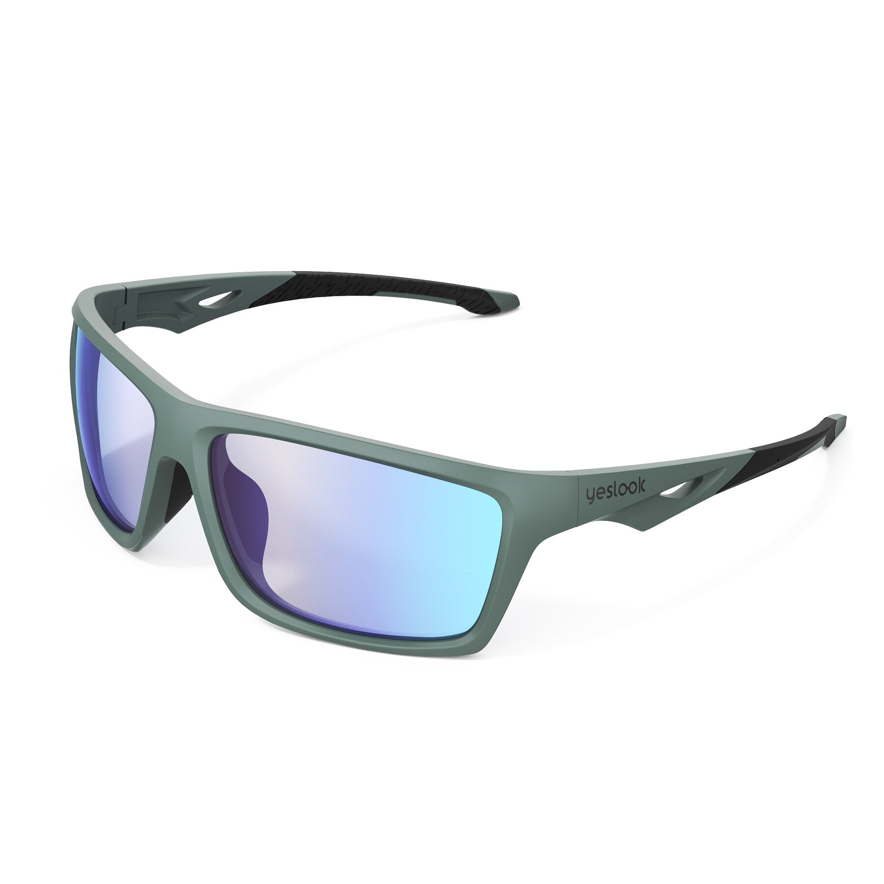 Side view of Blizzard XF with Photochromic Mirrored Lenses
