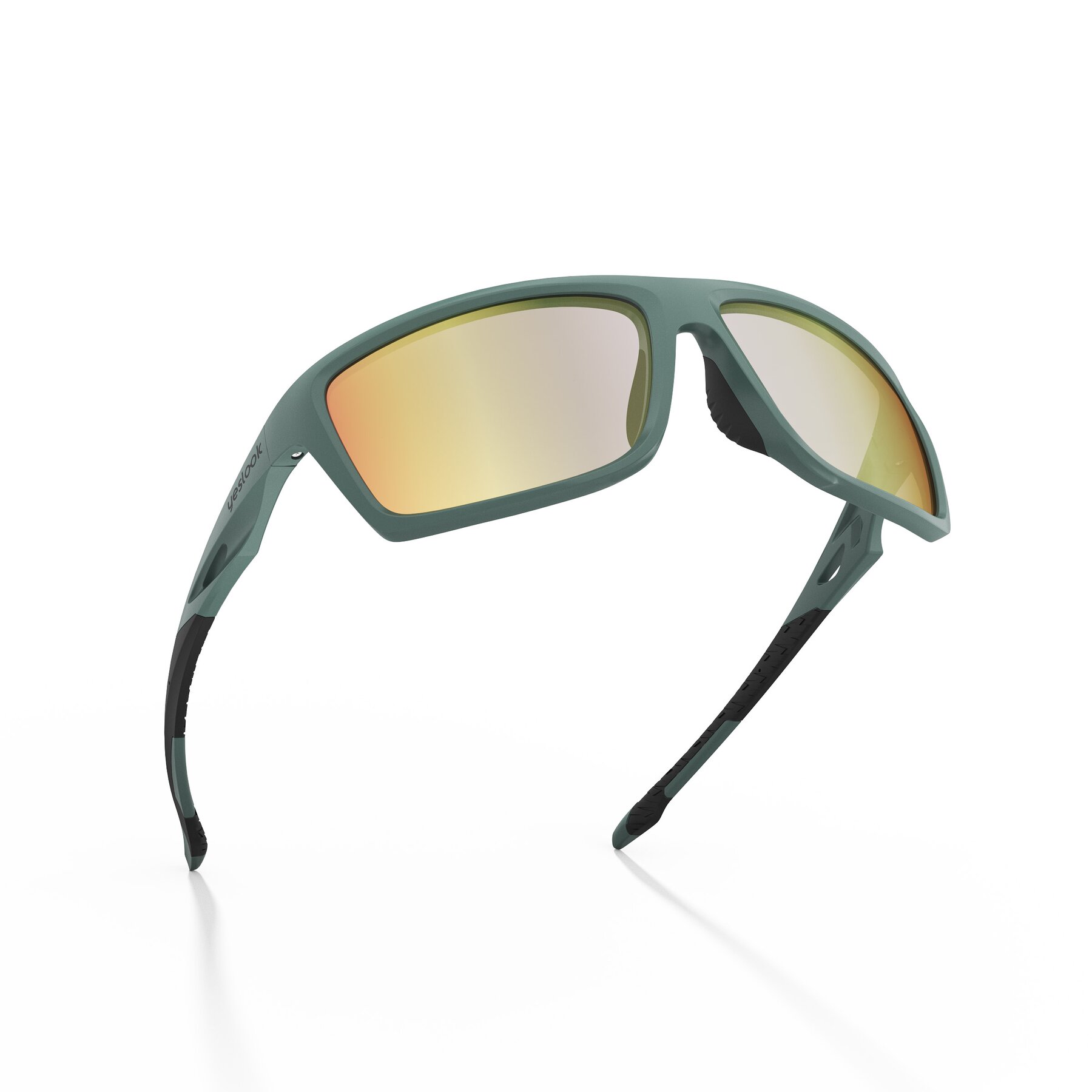 Three-quarter view of Blizzard XF with Photochromic Mirrored Lenses
