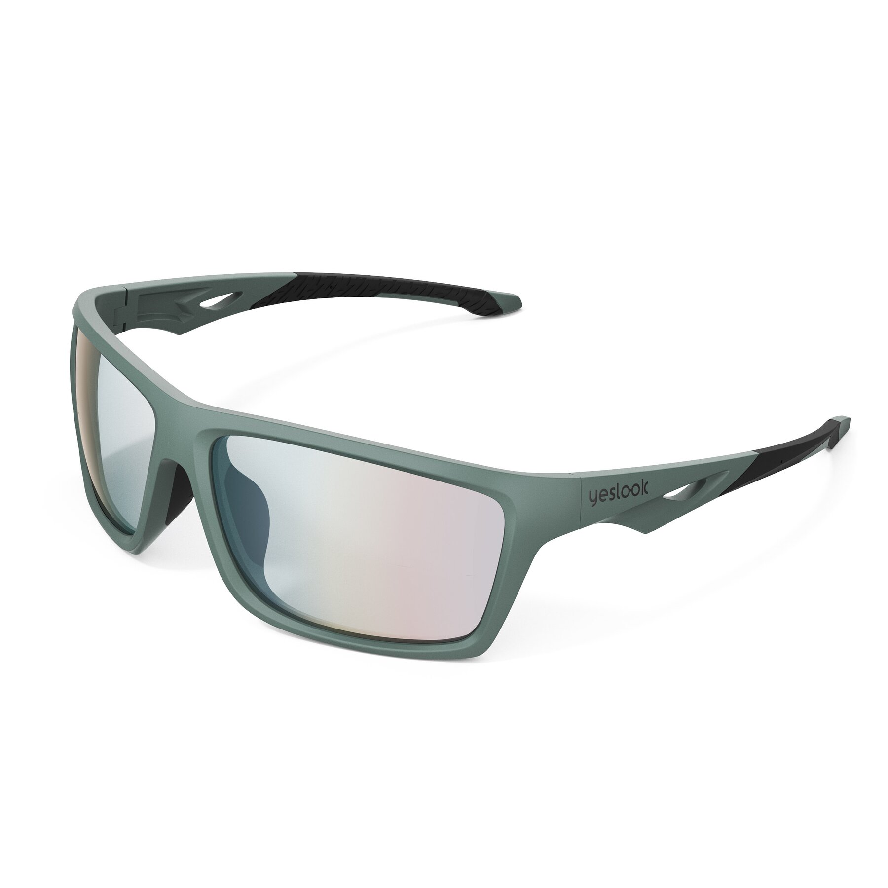 Side view of Blizzard XF with Photochromic Mirrored Lenses